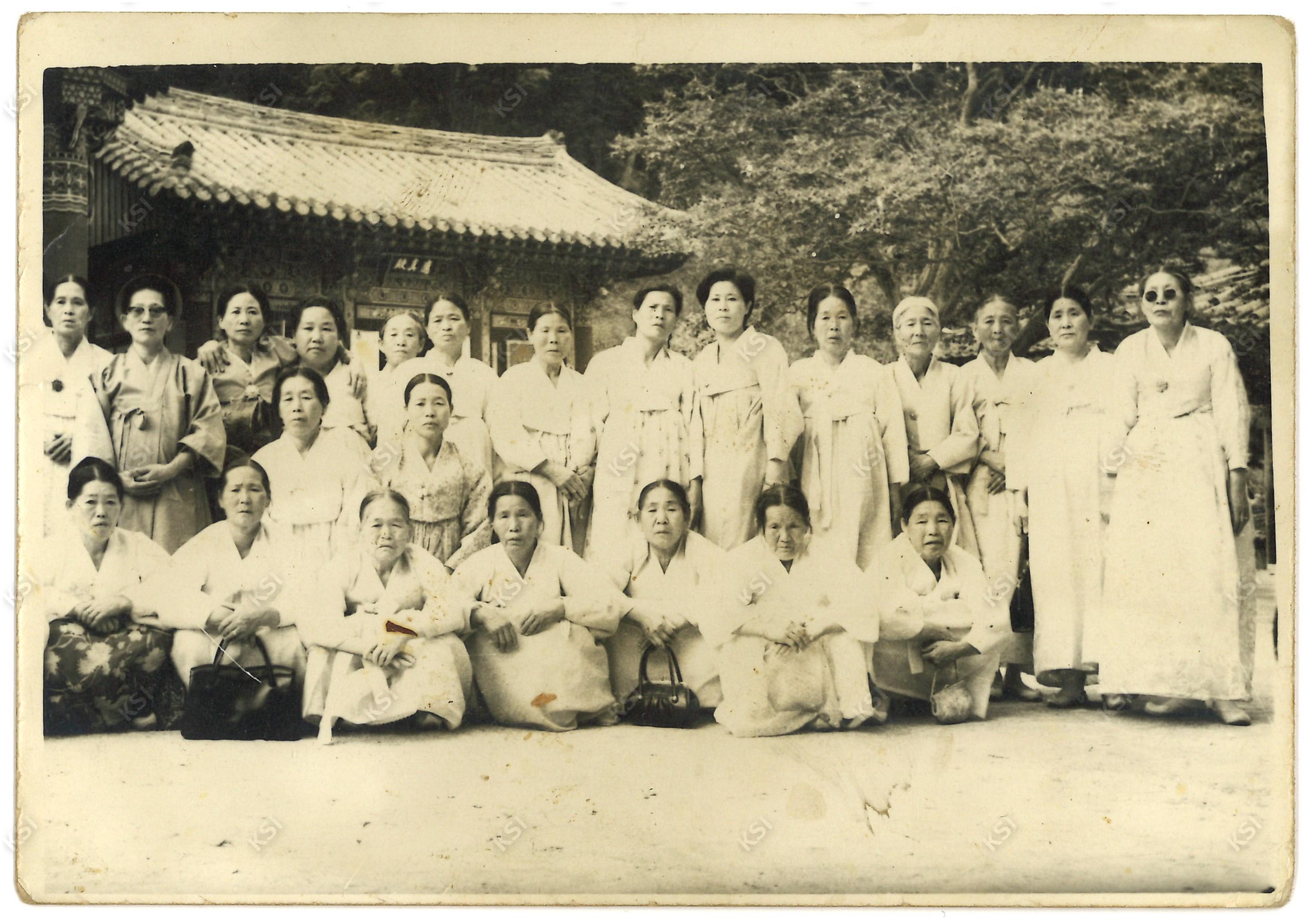 수몰 후 내살미 어머니 모임