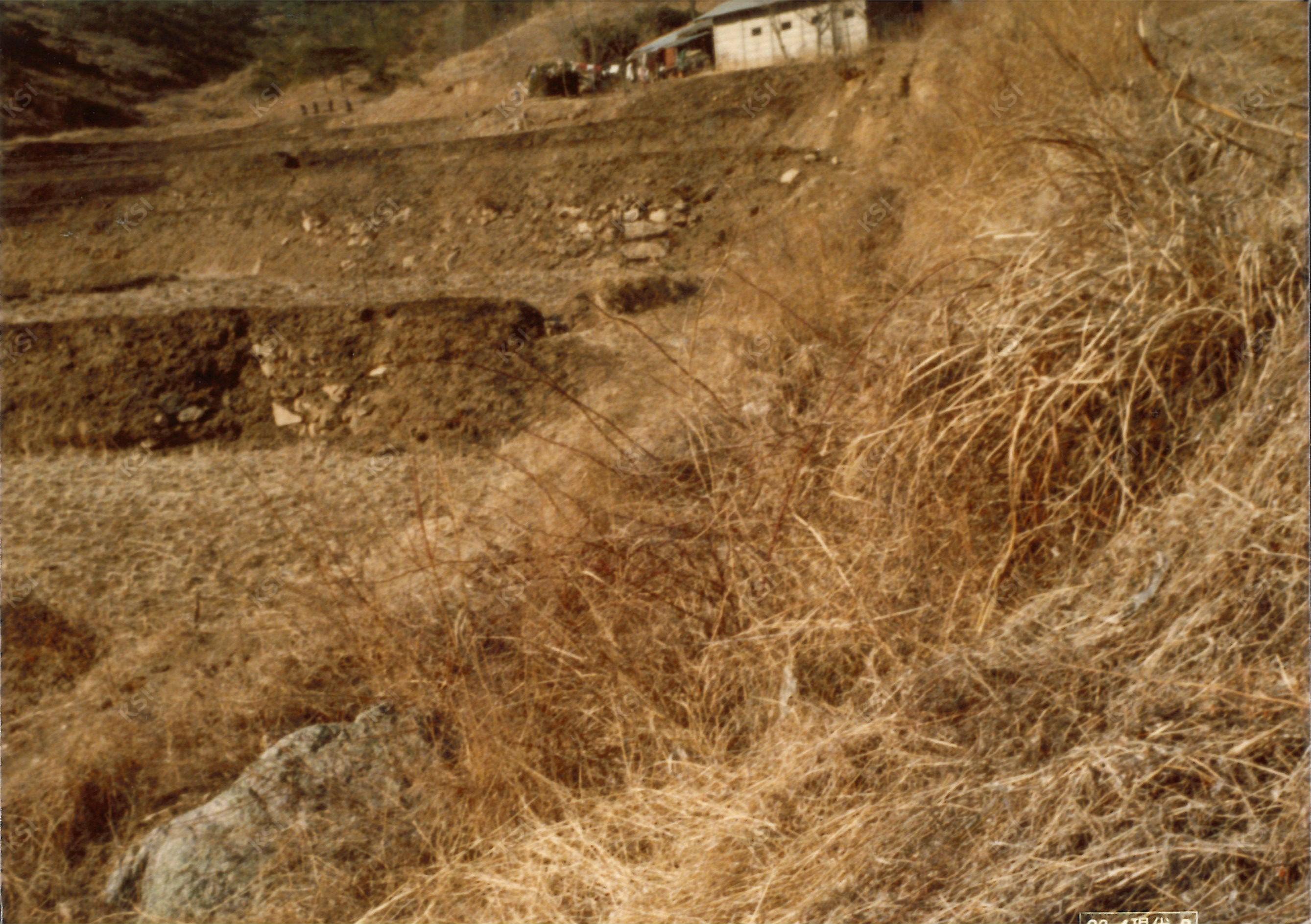 1982년 새마을사업 벤지골 도로개설