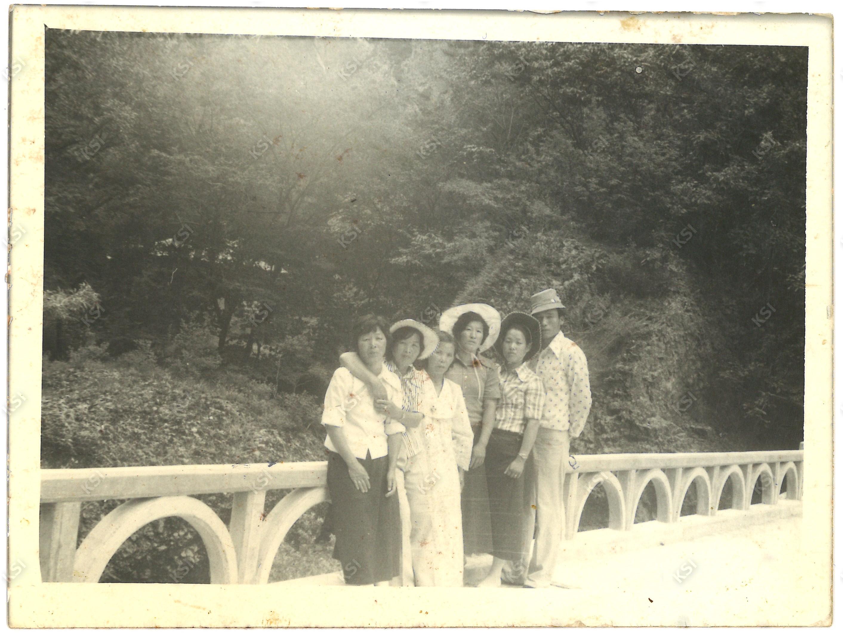 1970년대 가족과 나들이