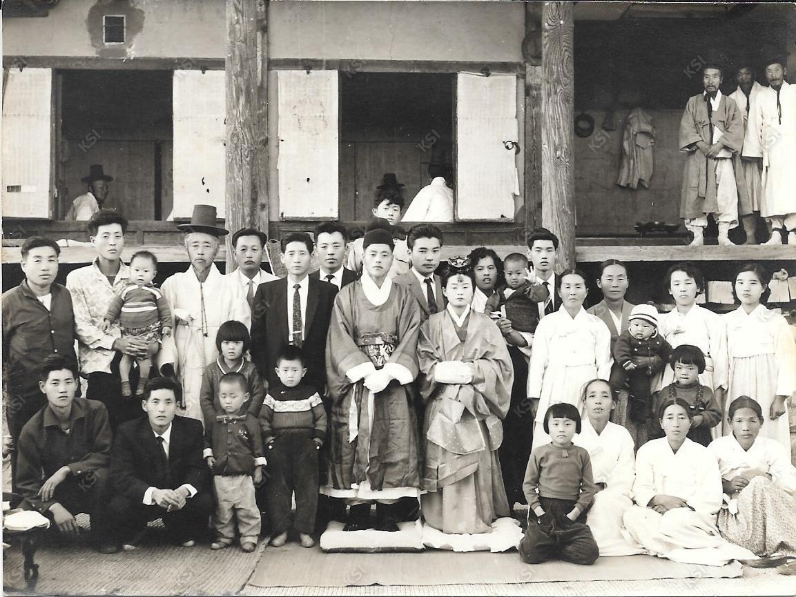 1960년 큰형님 결혼 기념