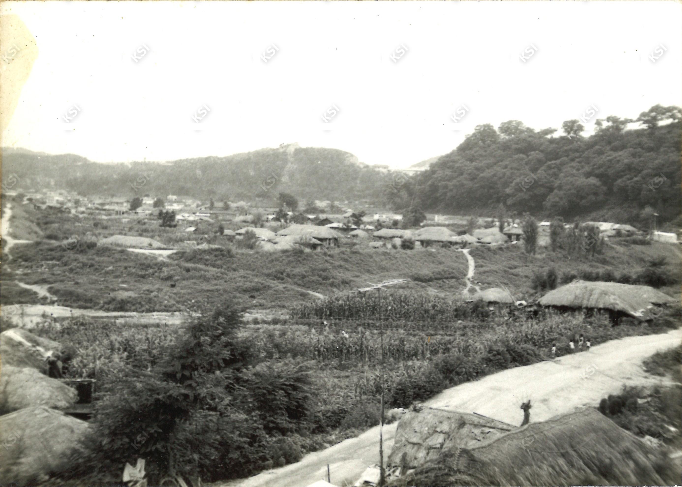 1970년대 중반 구 예안 장터