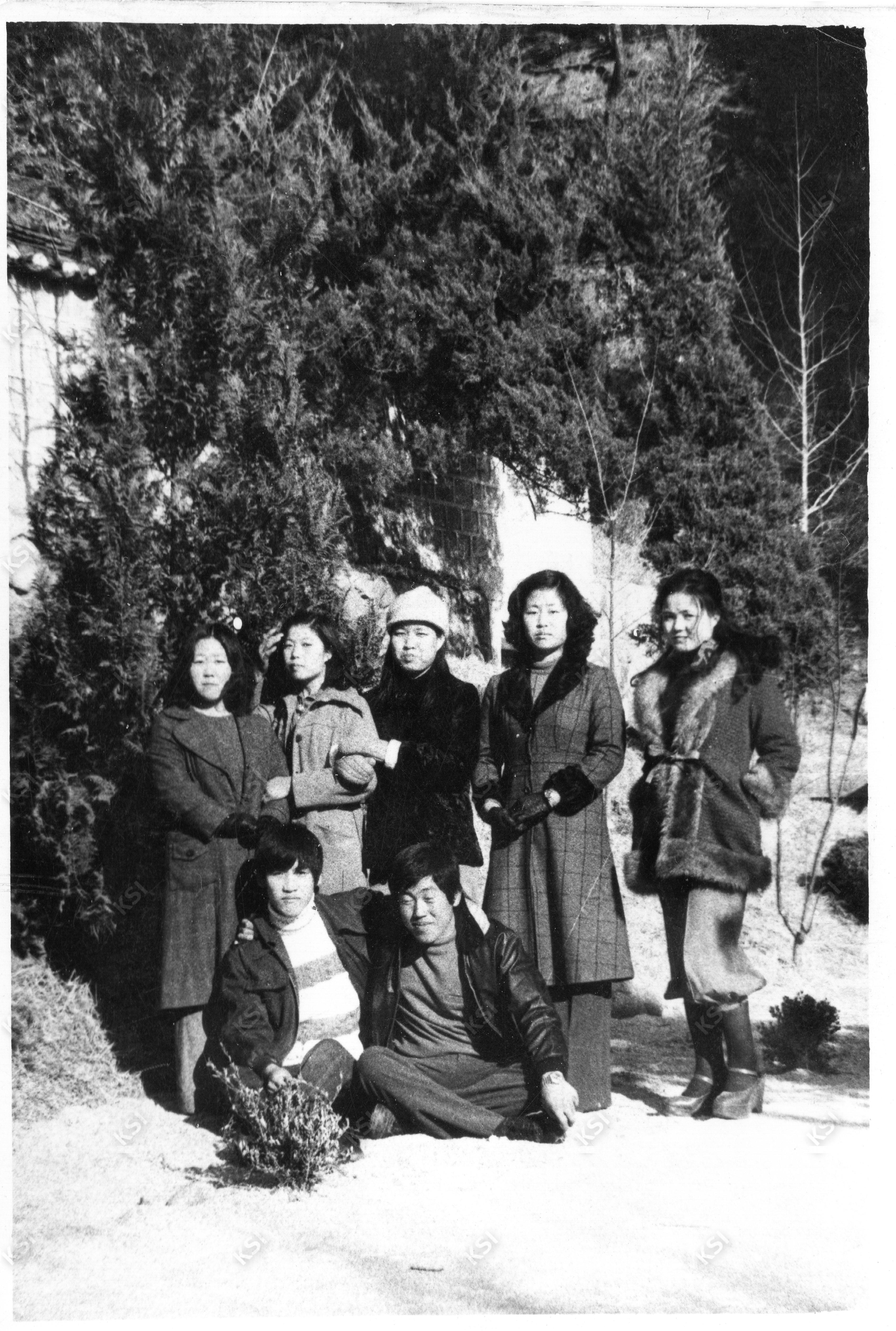 1974년 도산서원 한동순 엄연희 이점희 권오희 엄순예 제춘 나
