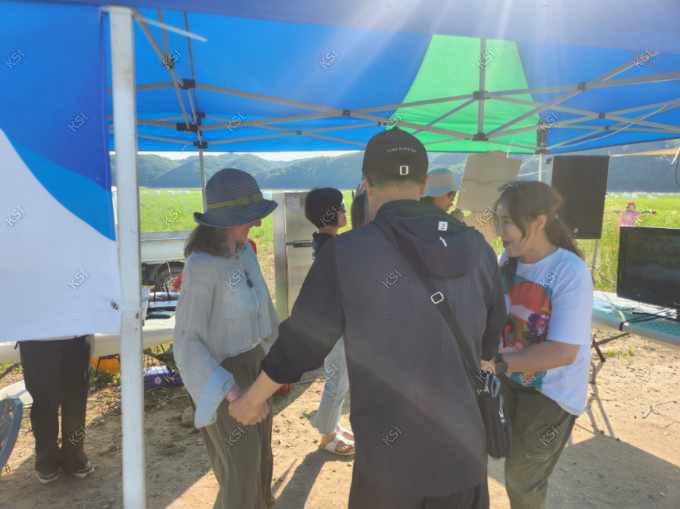2023년 의촌 청보리밭 축제 관광객