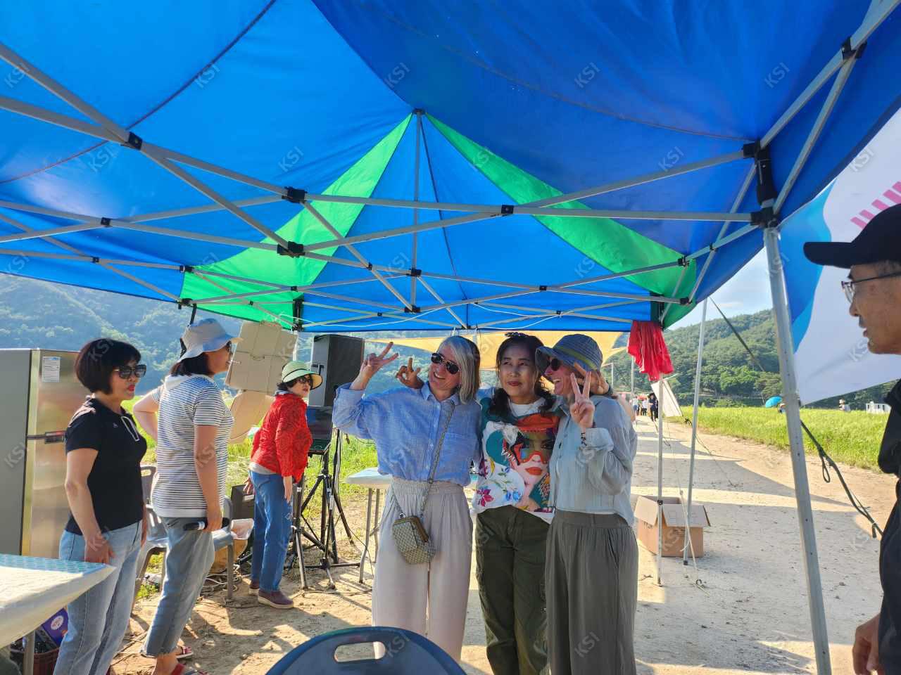 2023년 의촌 청보리밭 축제 관광객