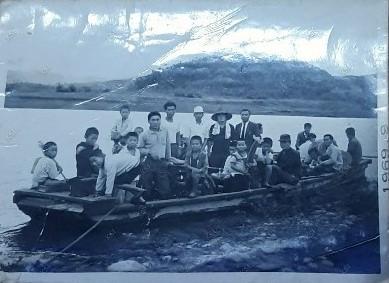 1969년 동부리 나룻배