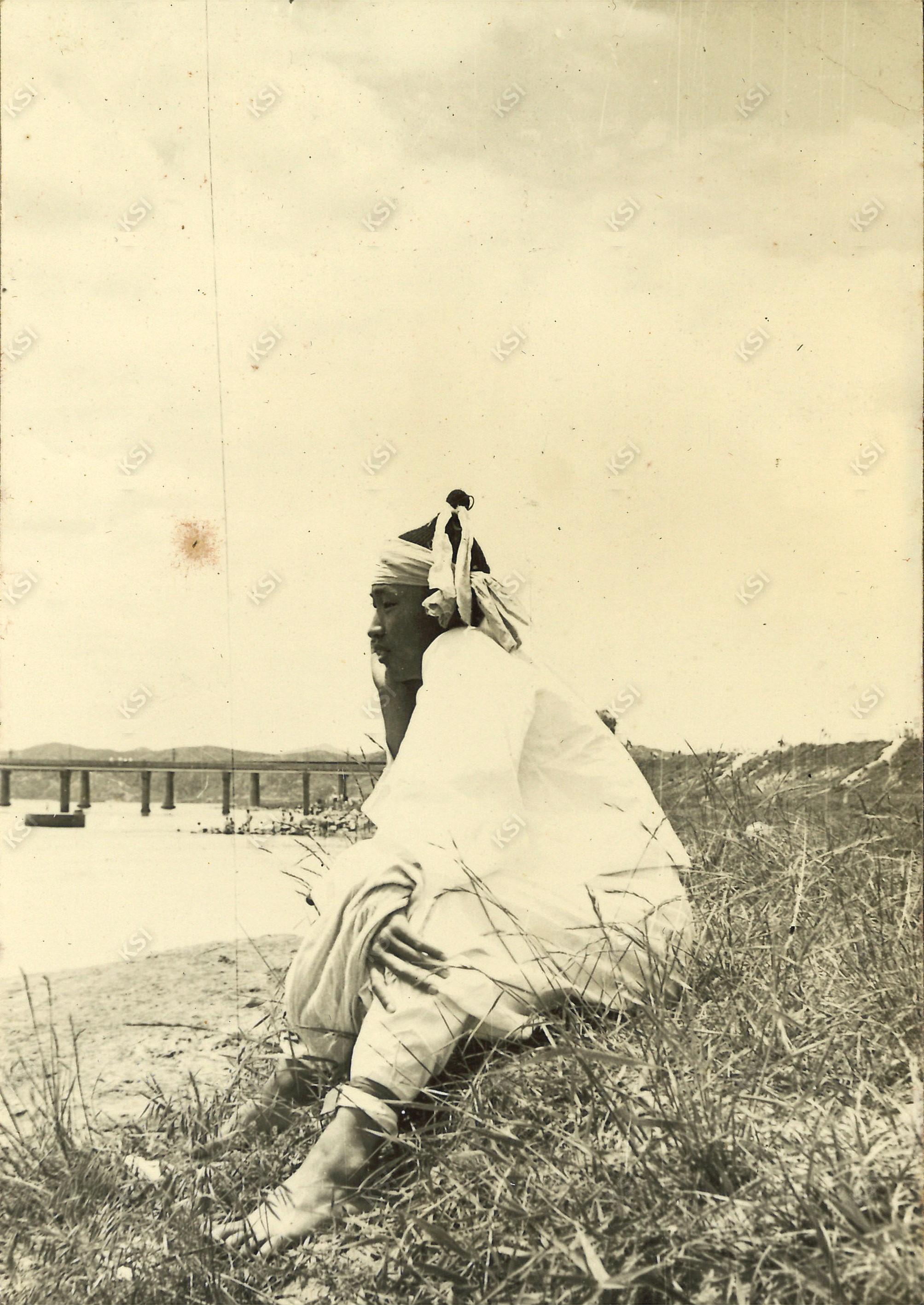 1968년 시내 낙동강변에서 차전놀이