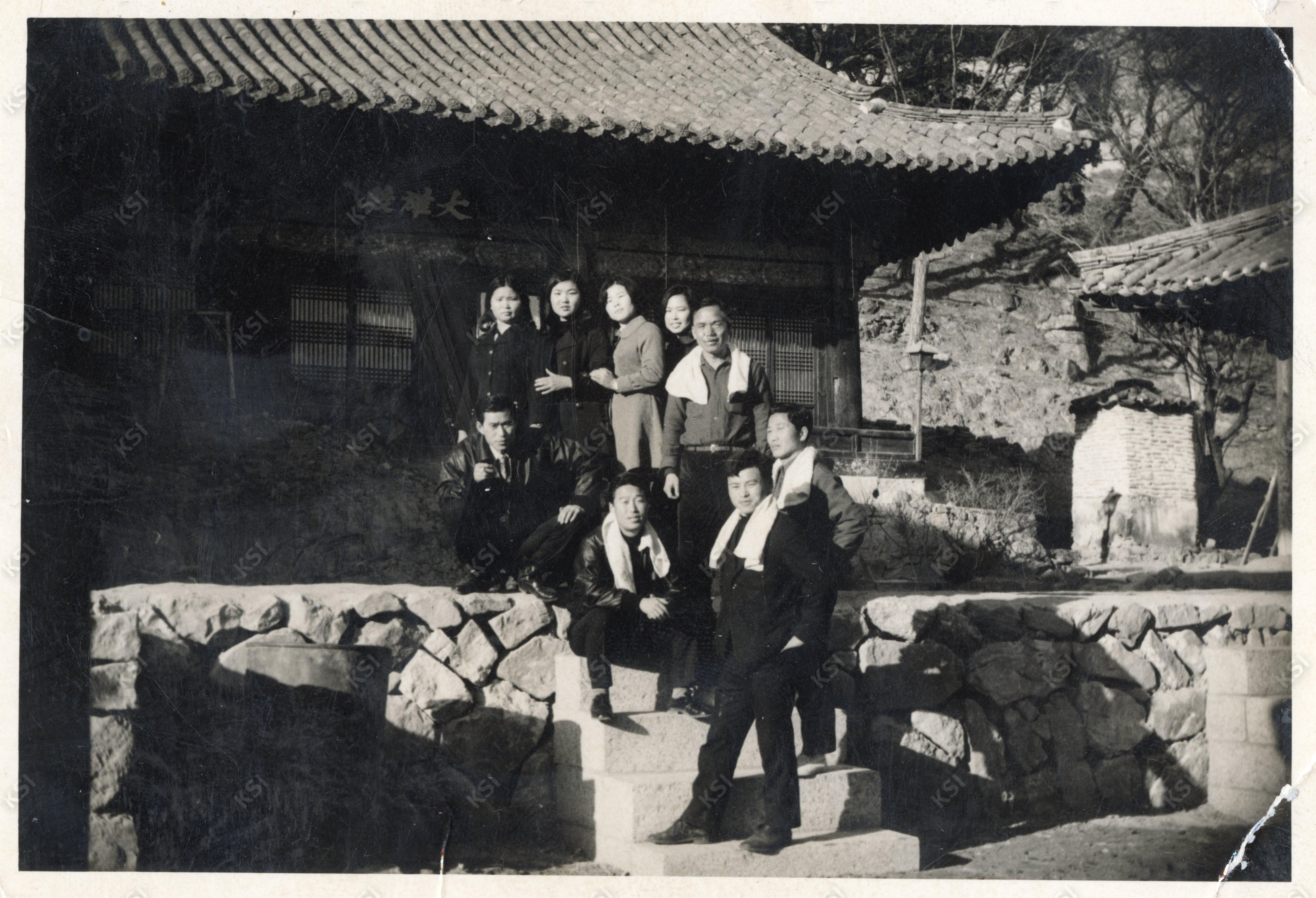 1971년 봉정사 나들이