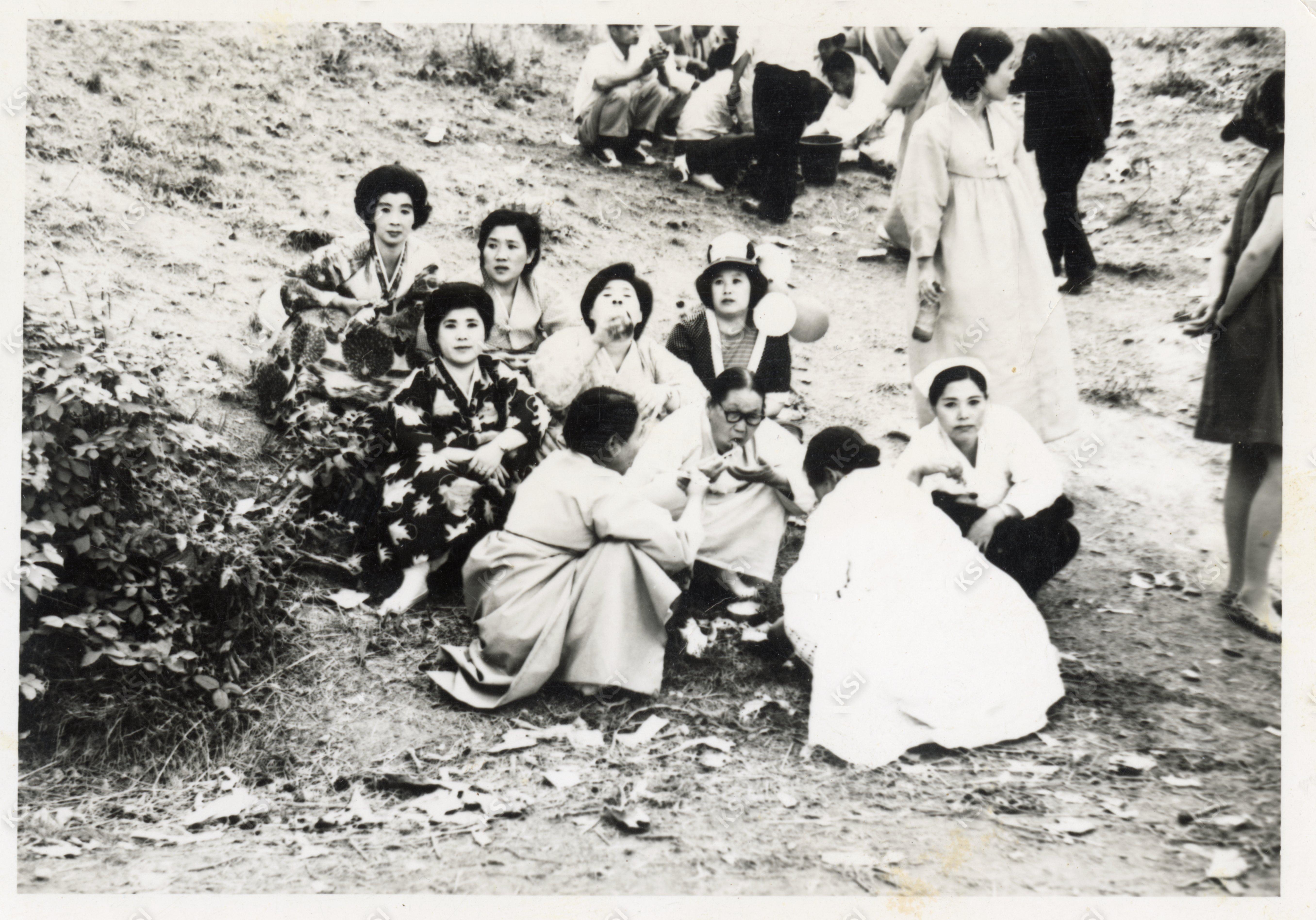 1960년대경 화전놀이