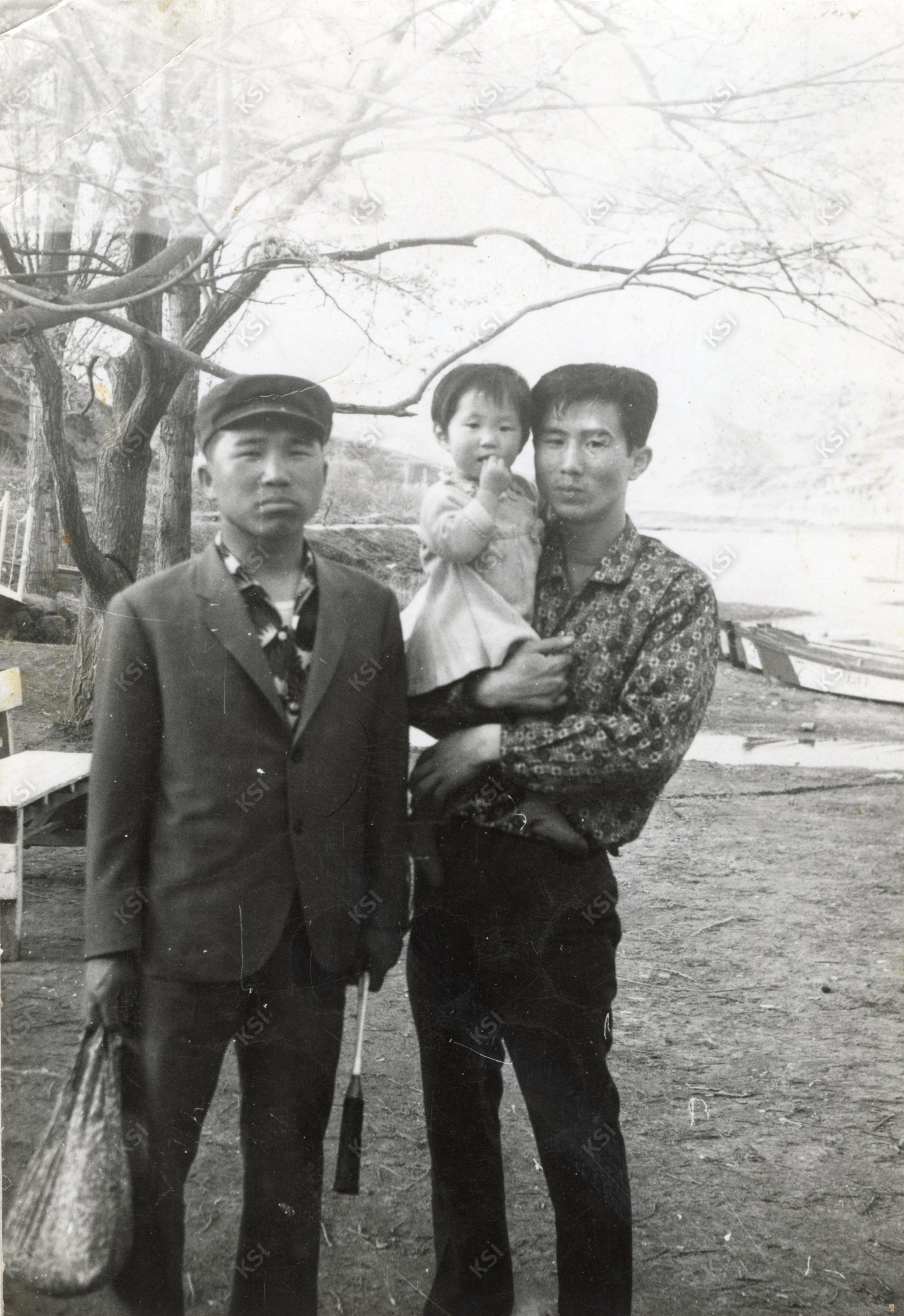 1970년경 철도국 뜰에서