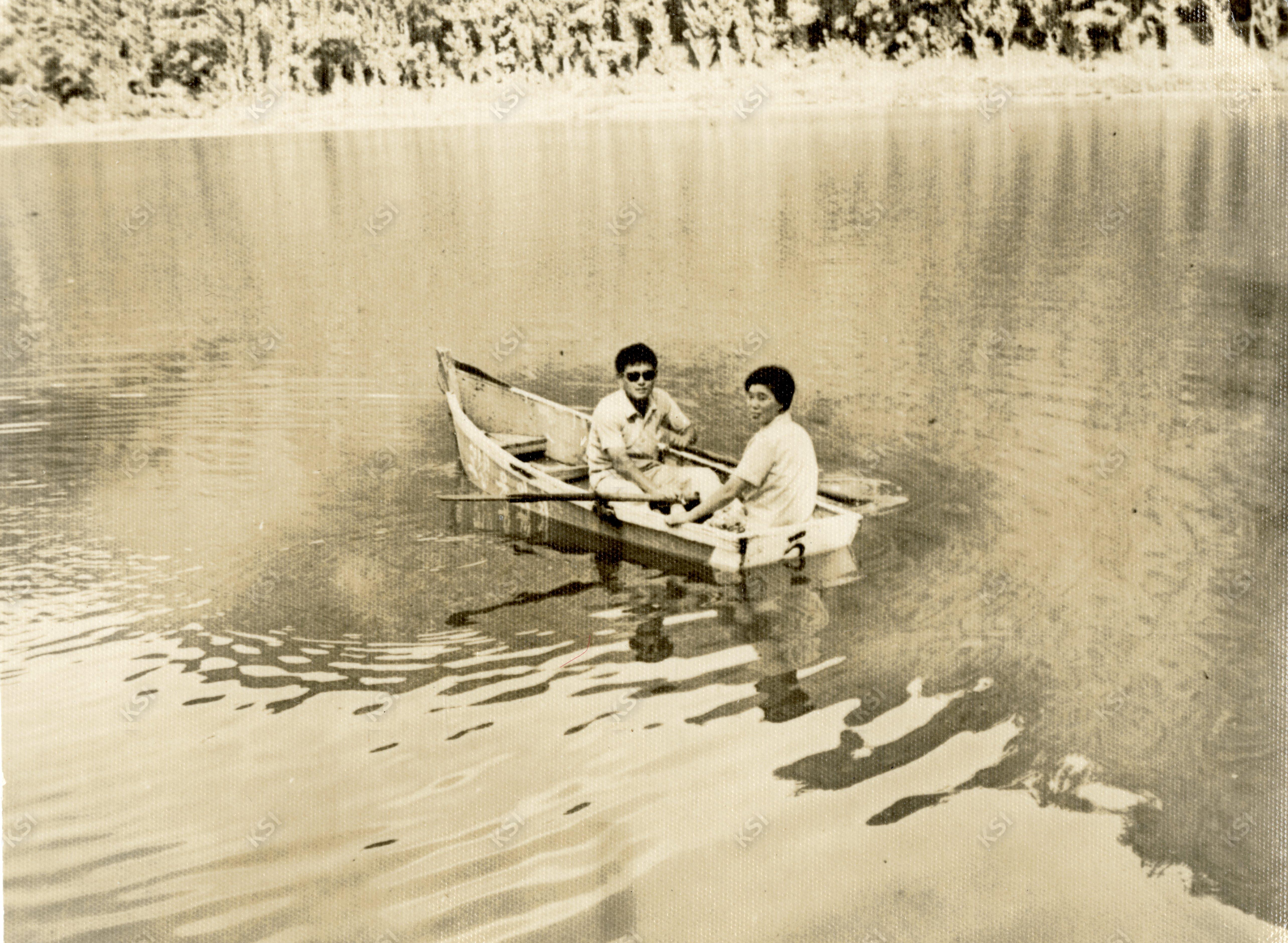 1970년대 안동 암산보트장