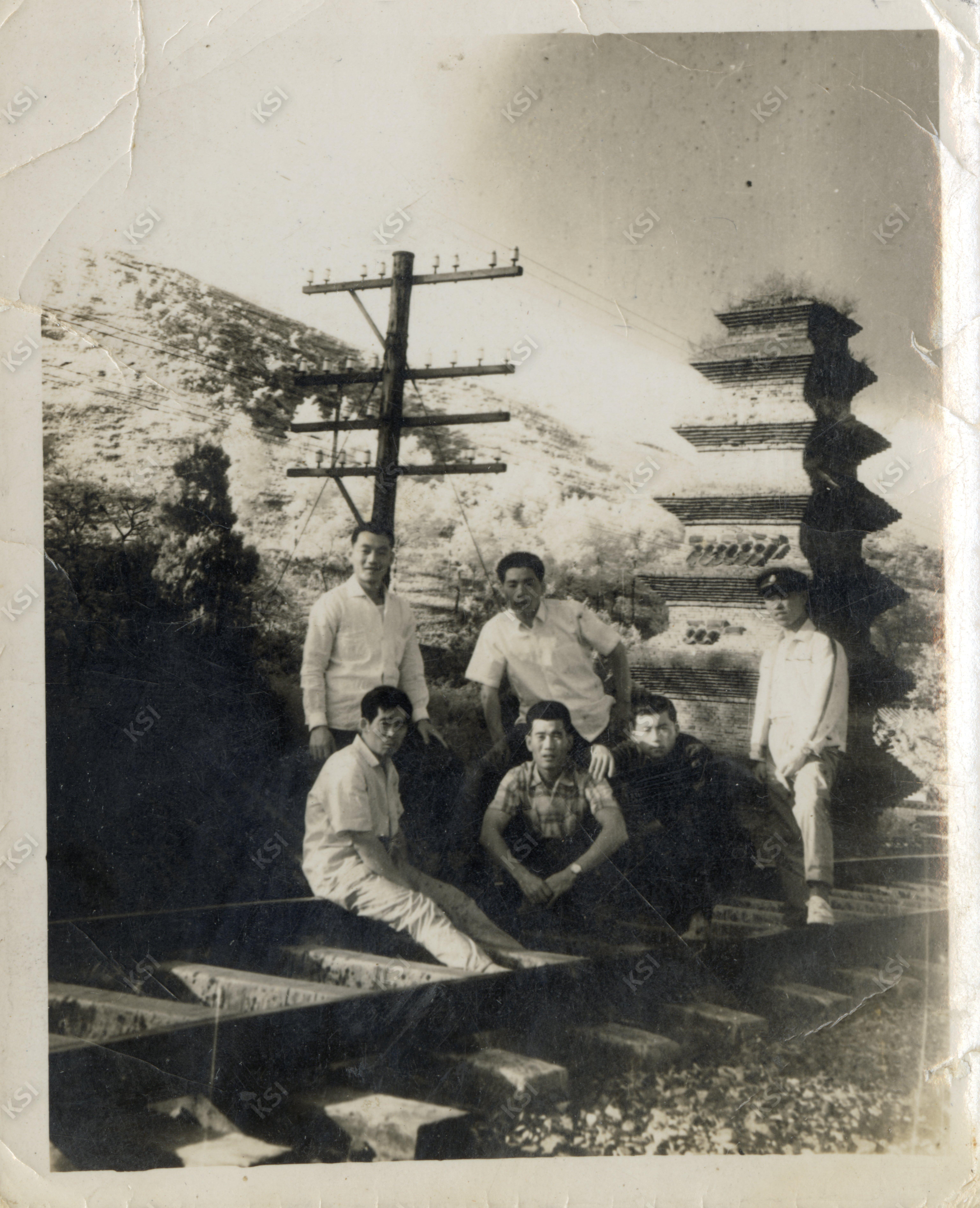 1970년경 안동 법흥사지 칠층전탑