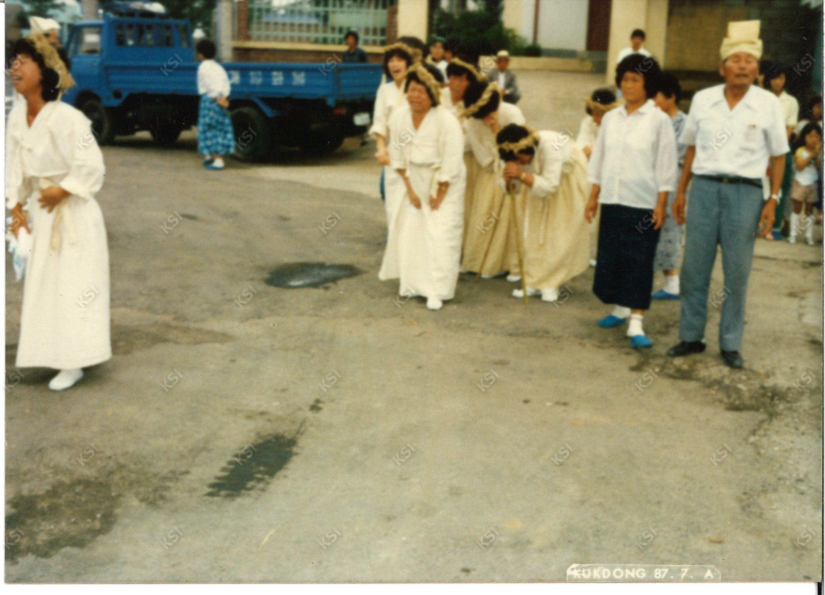 1987년 7월 26일 조부 상례