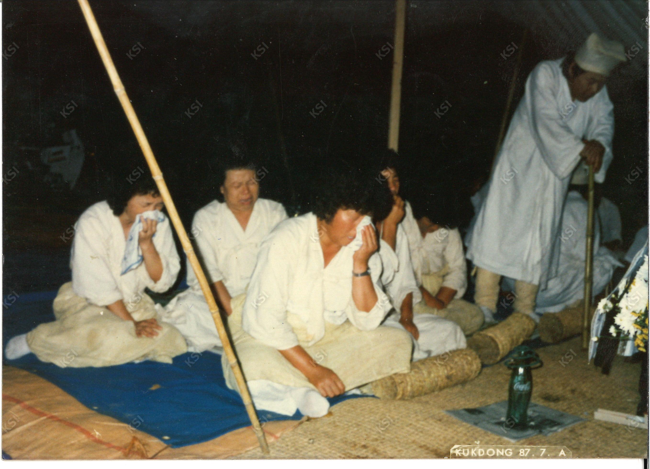 1987년 7월 26일 조부 상례