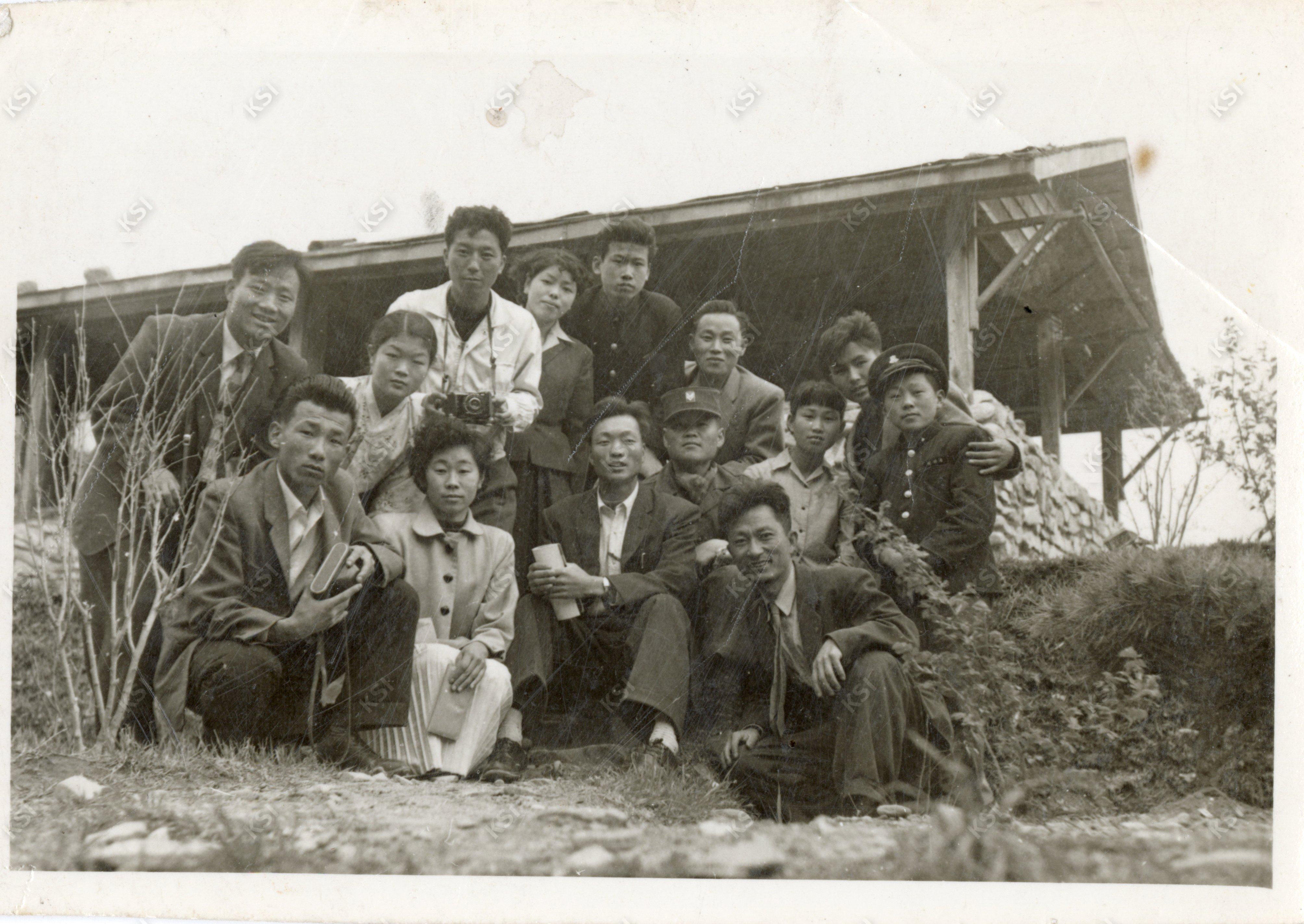 1959년 안동제일교회 청년회원들