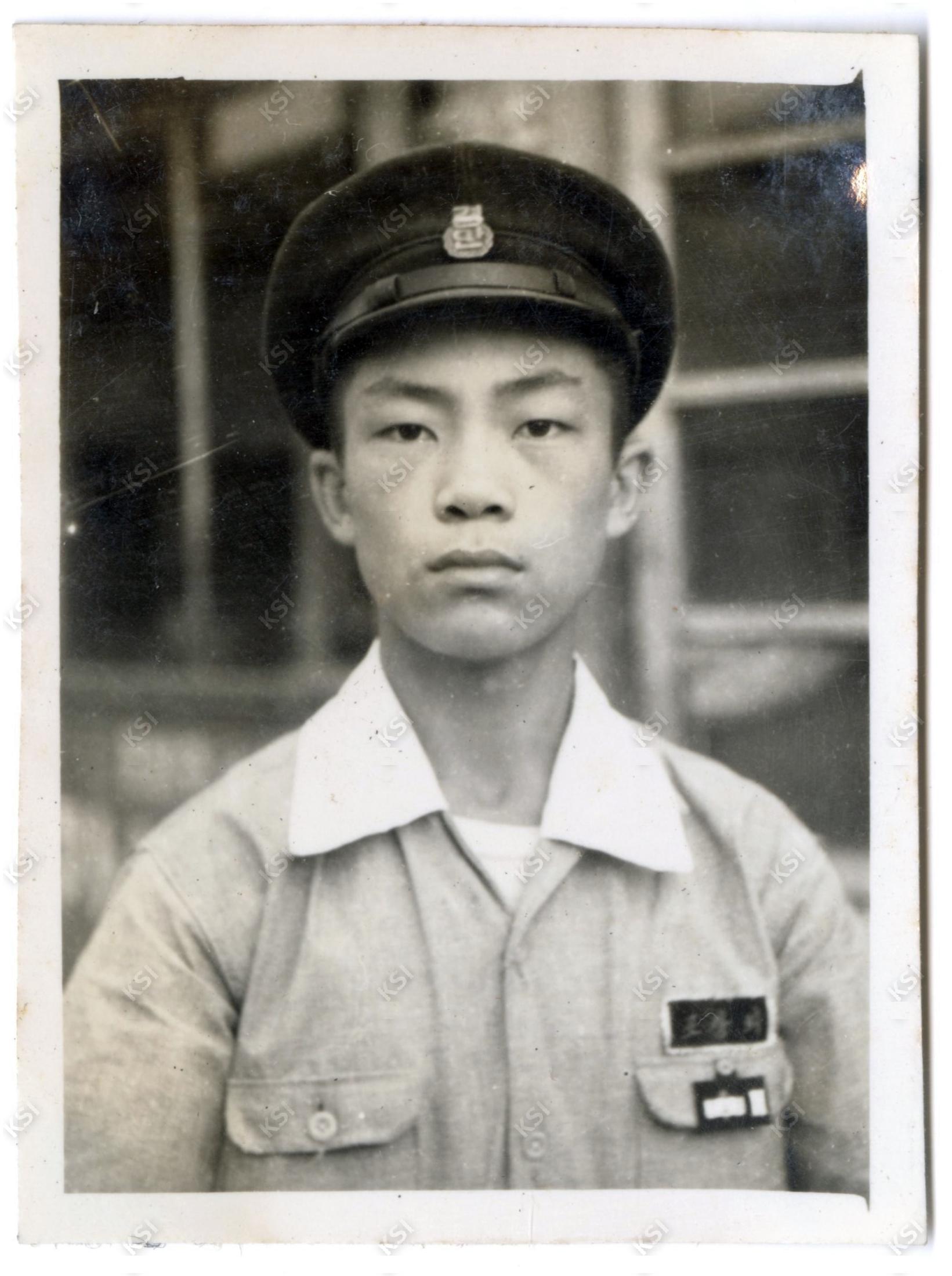 1963년 목성동 집 앞에서