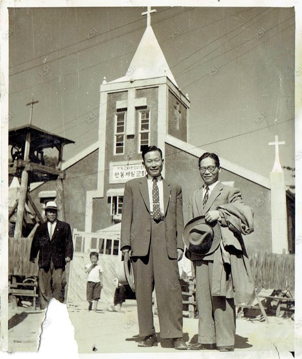 1950년대 안동제일교회와 제1대 목사님