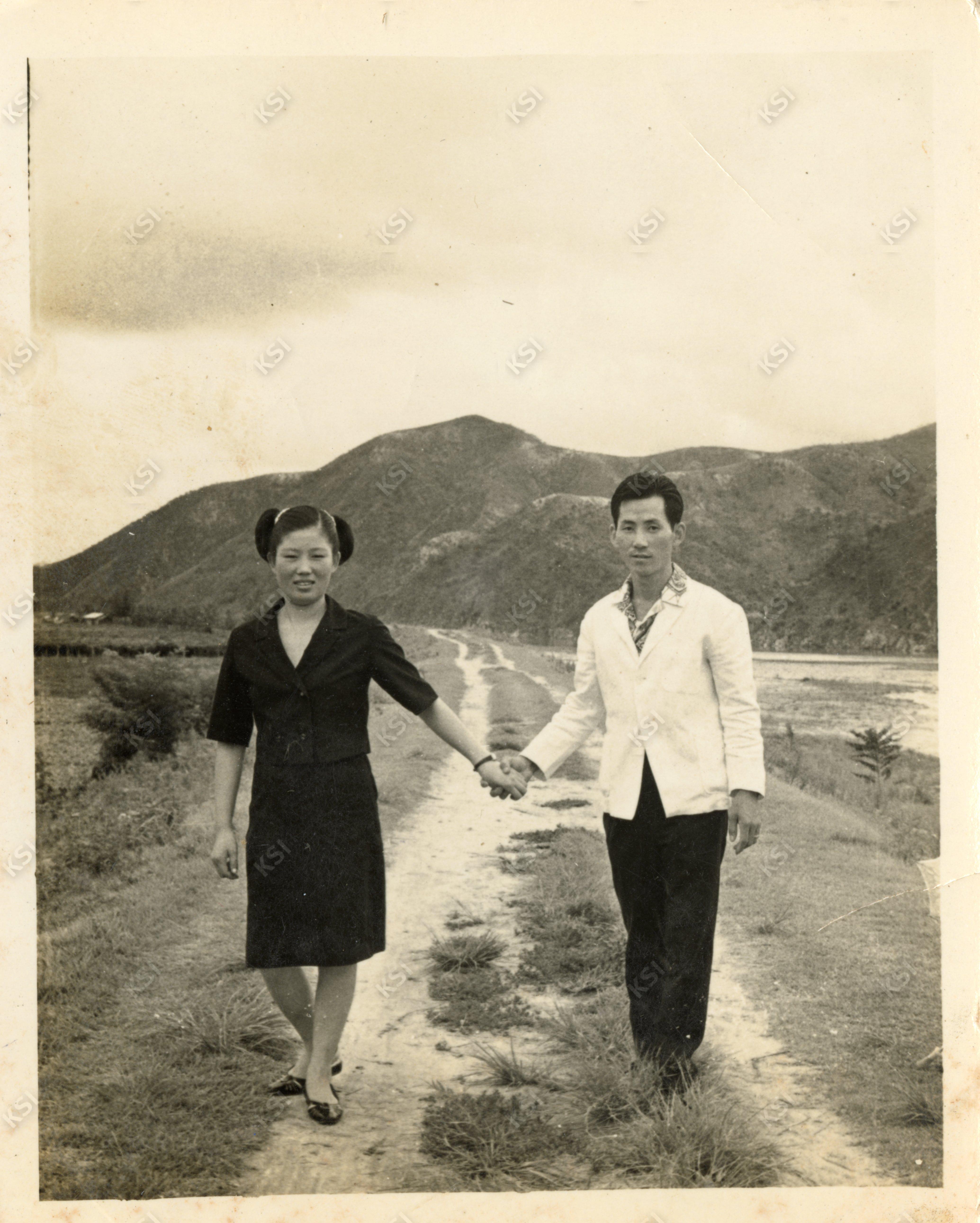 1967년 용상보트장 데이트