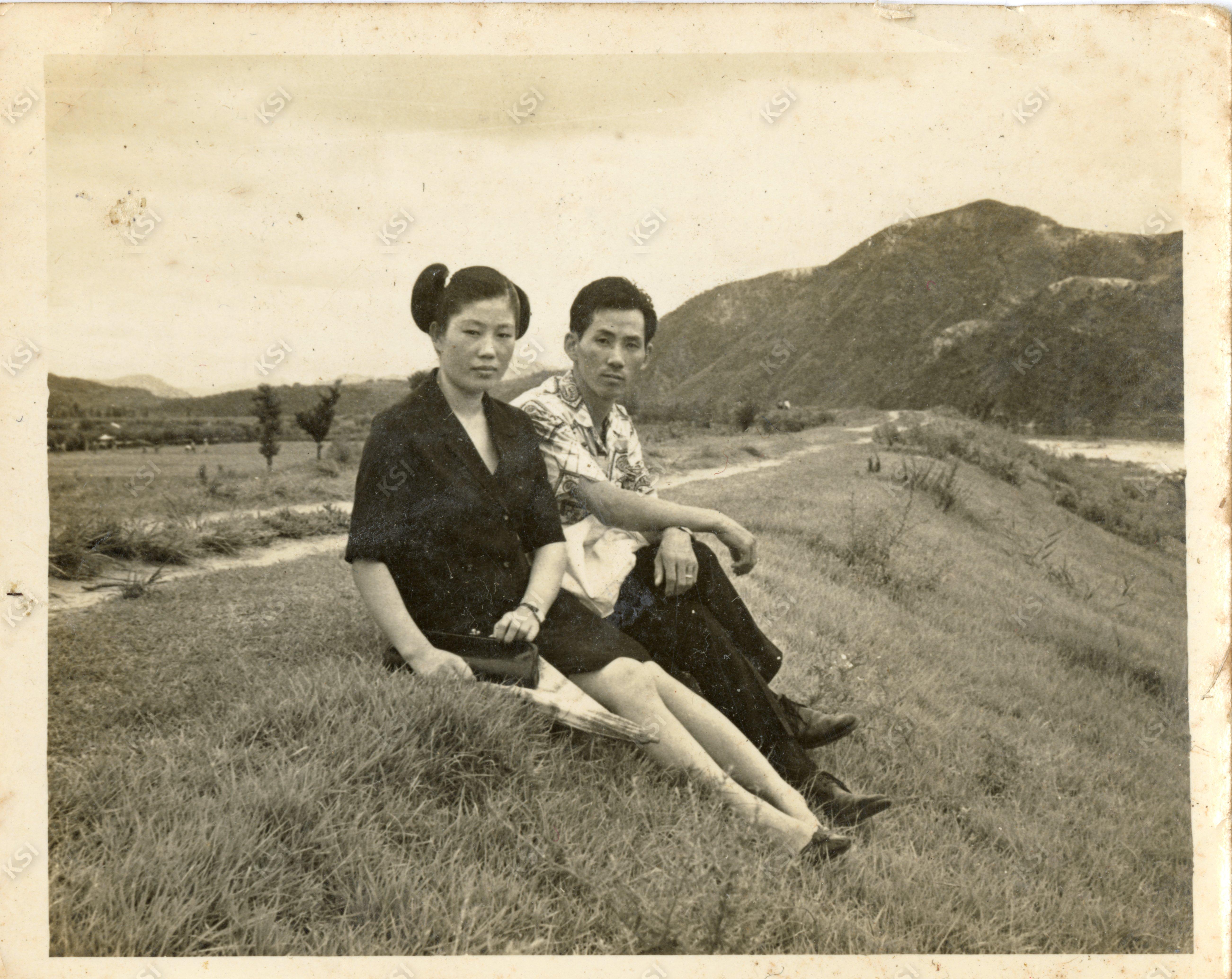 1967년 용상보트장 데이트