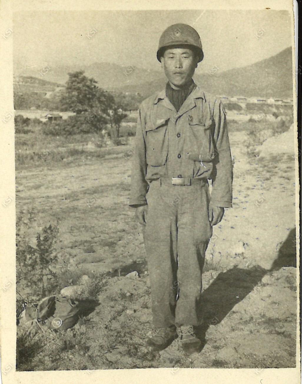 1955년 아주버님 군대 시절