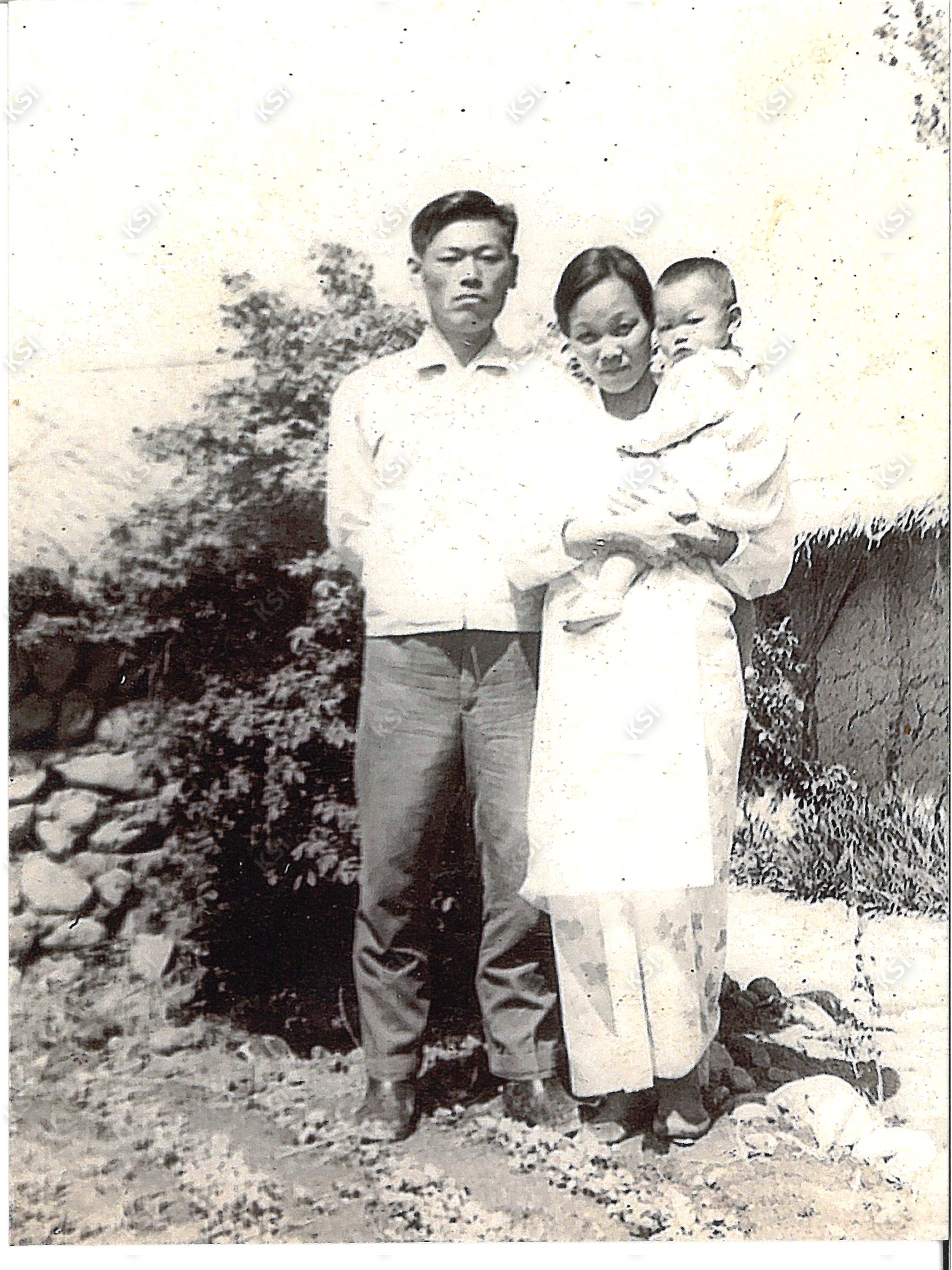 1964년 8월 가족사진