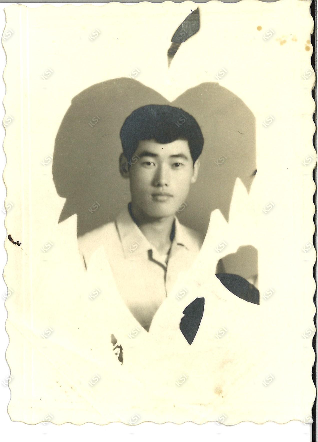 남편 학창시절 독사진