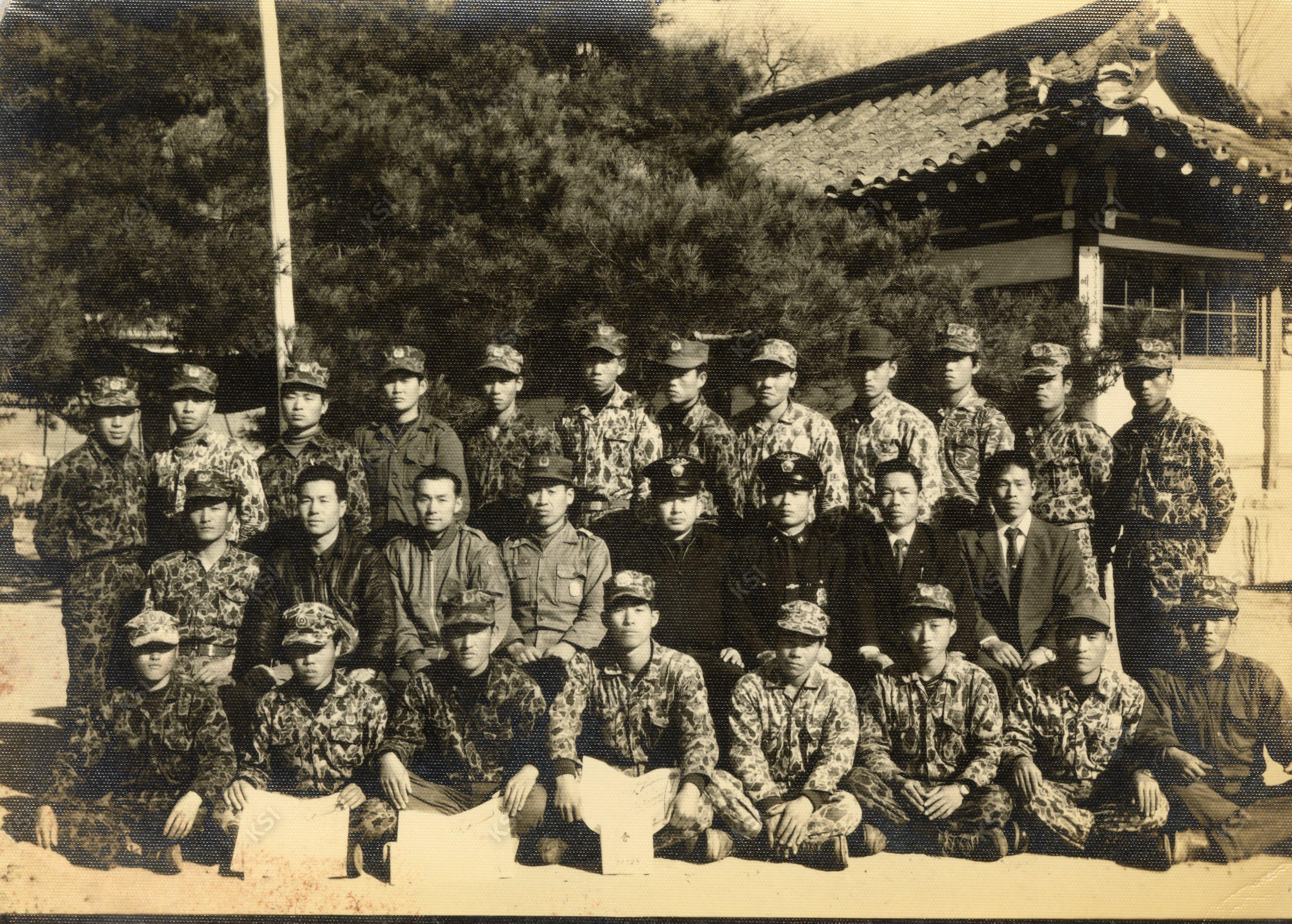 1972년 집체교육 수료식