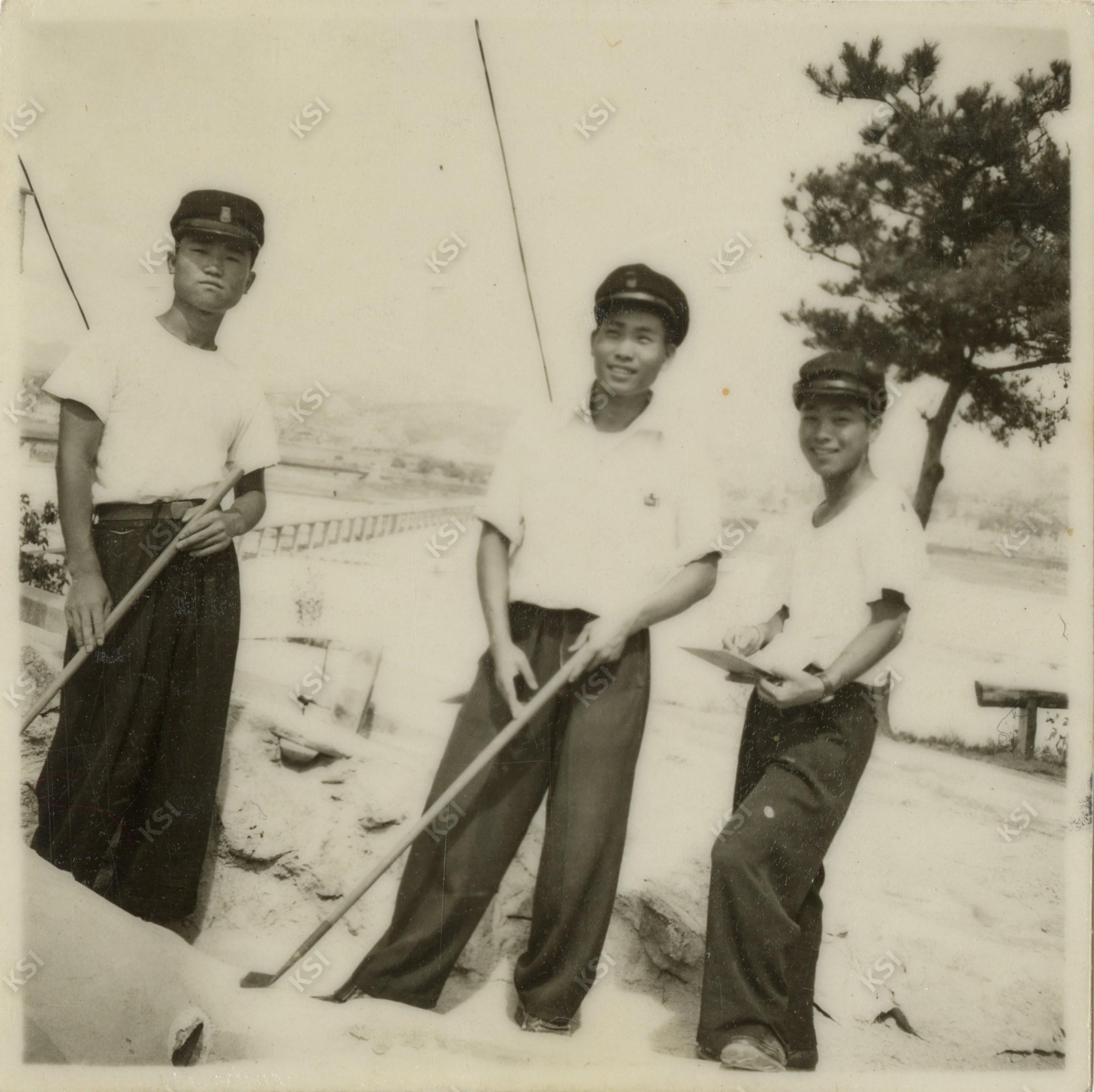 1954년 9월 8일 안동농림고등학교 공유지에서