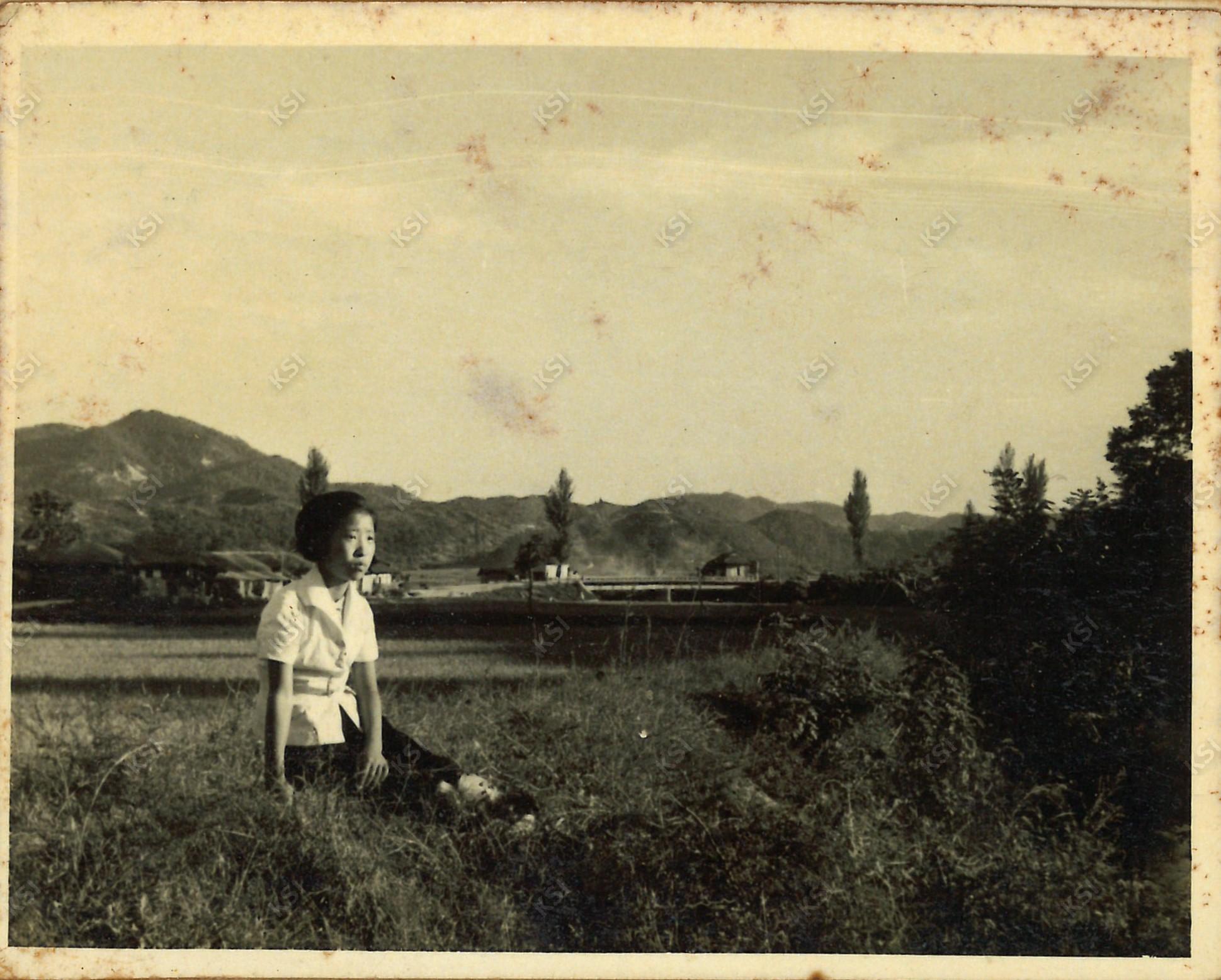 1965년 낙동강 강변에서