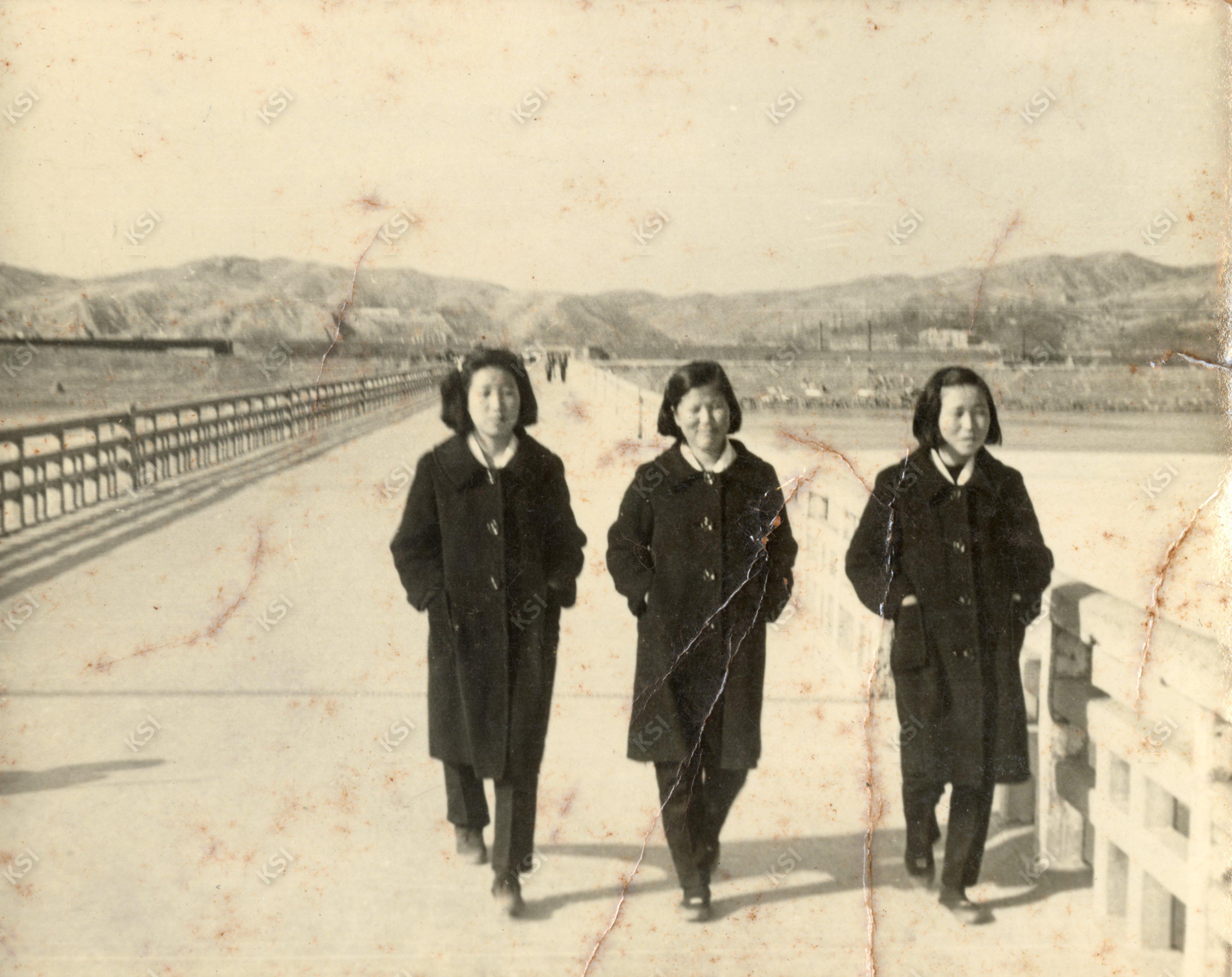 1968년 겨울 안동교에서