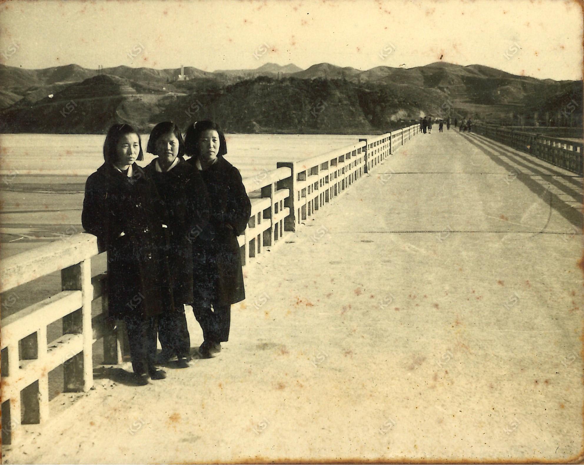 1968년 겨울 안동교에서