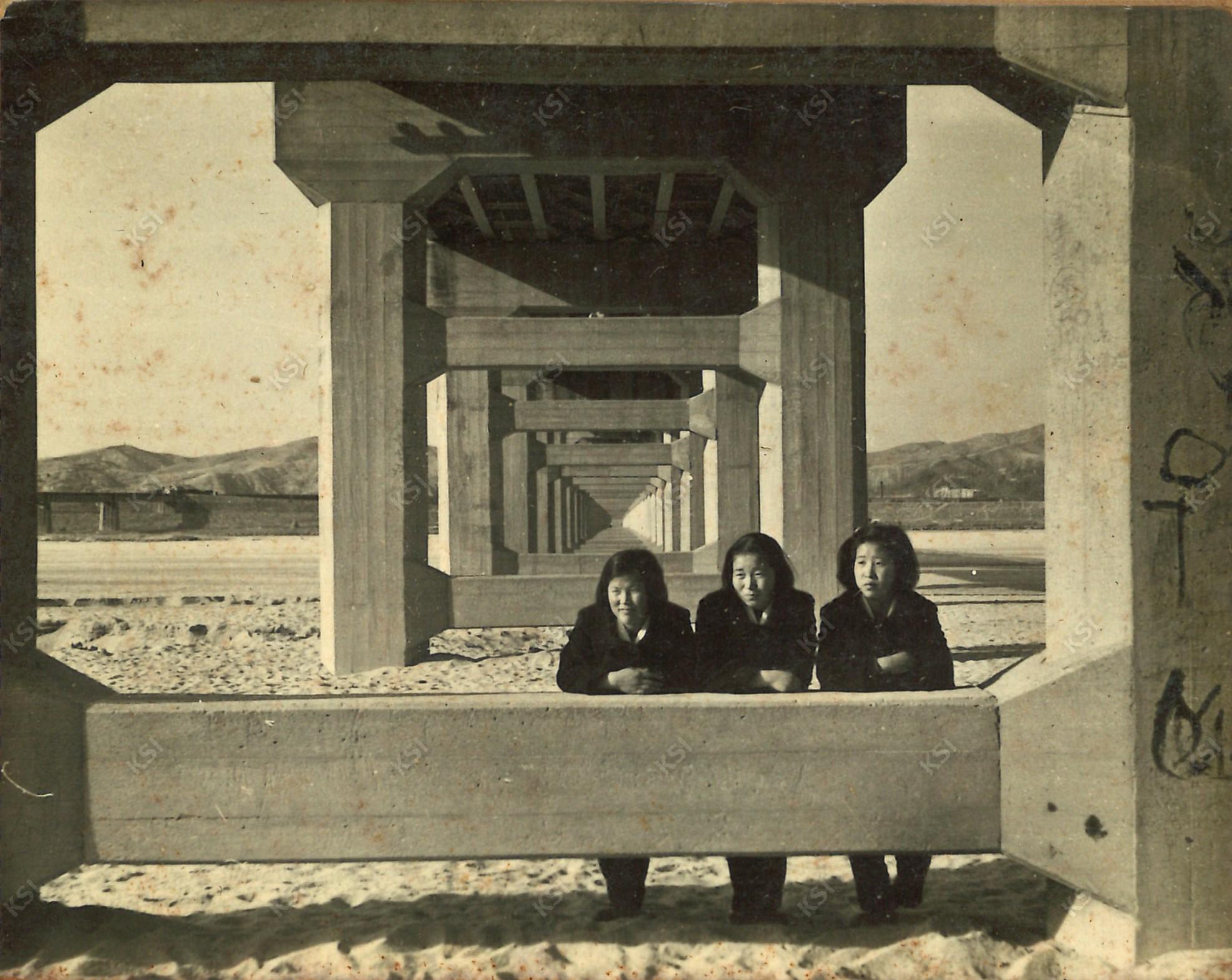 1968년 겨울 안동교에서