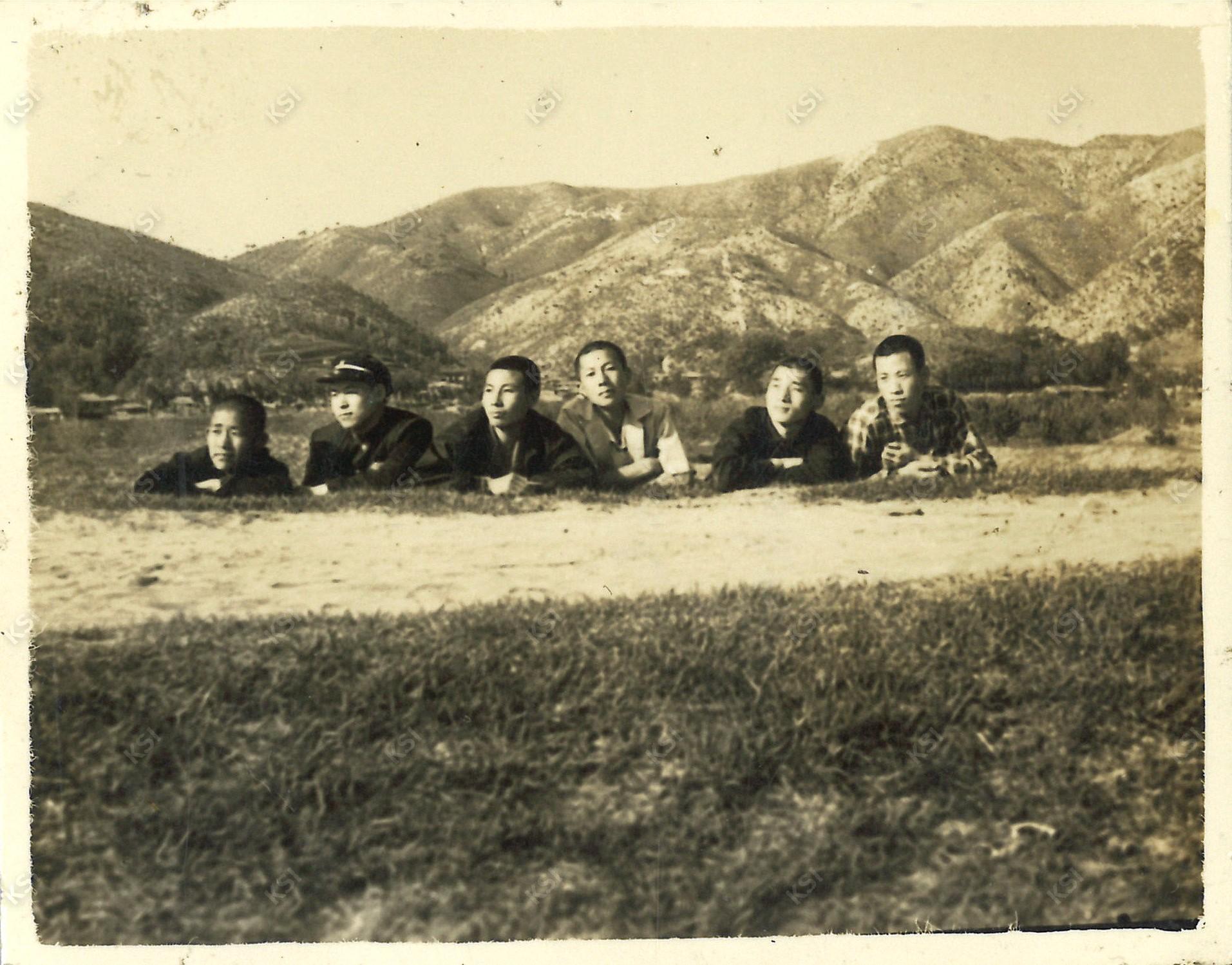 1967년 5월 7일 용상 보트장 둑방에서