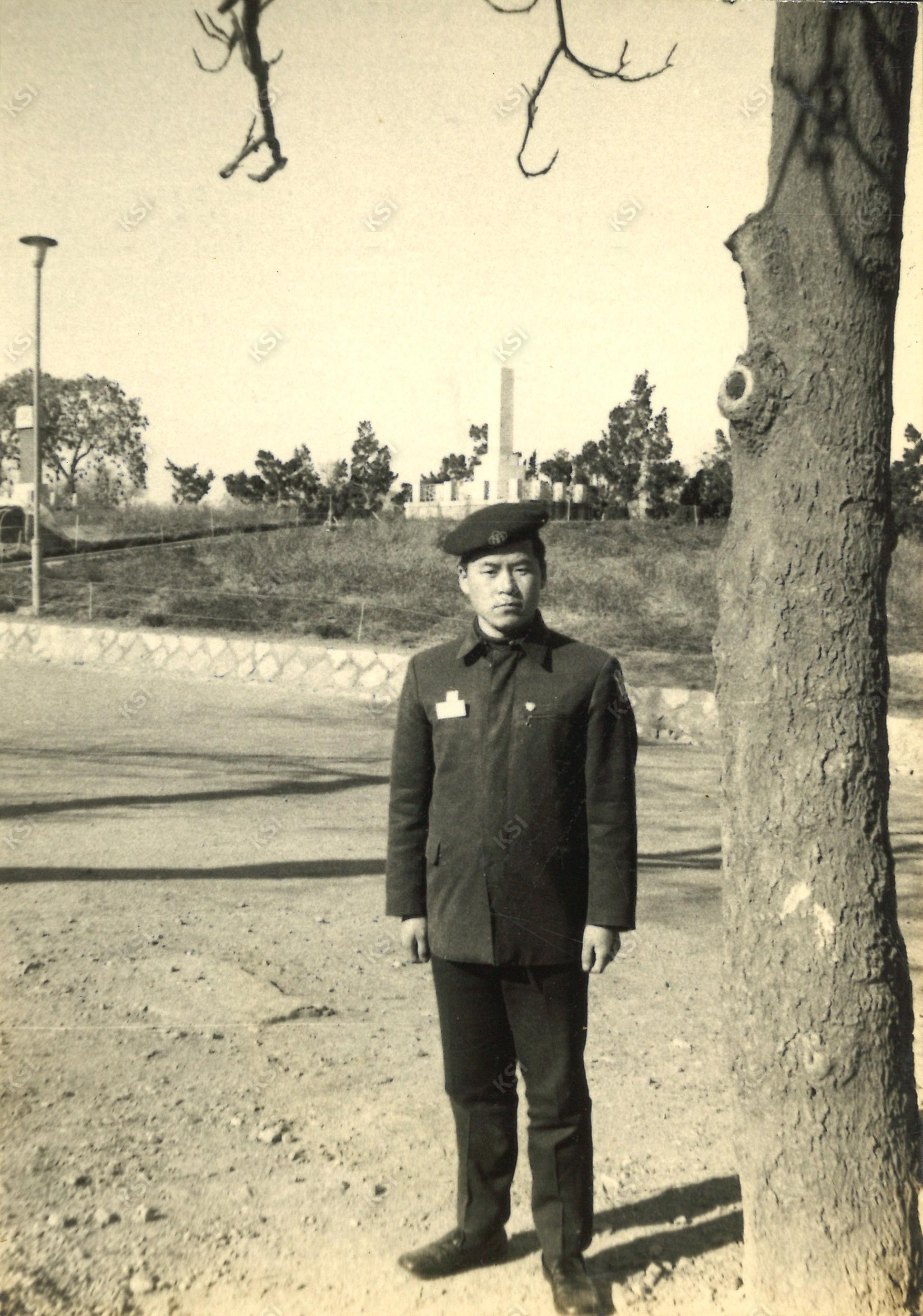 1972년 1월 대구 달성공원에서