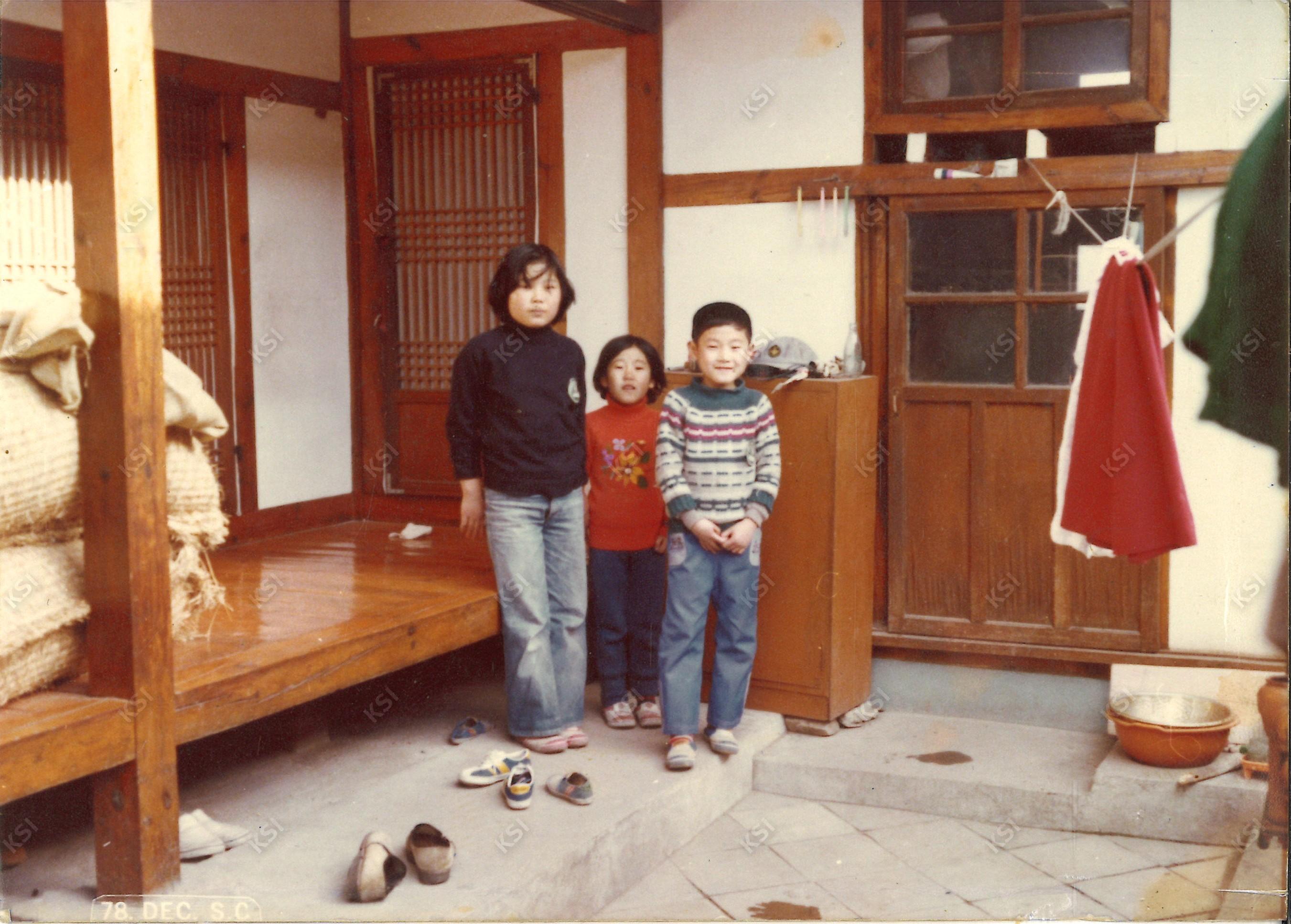 1970년대 중반 용상1주공아파트 맞은편에 있던 본가에서