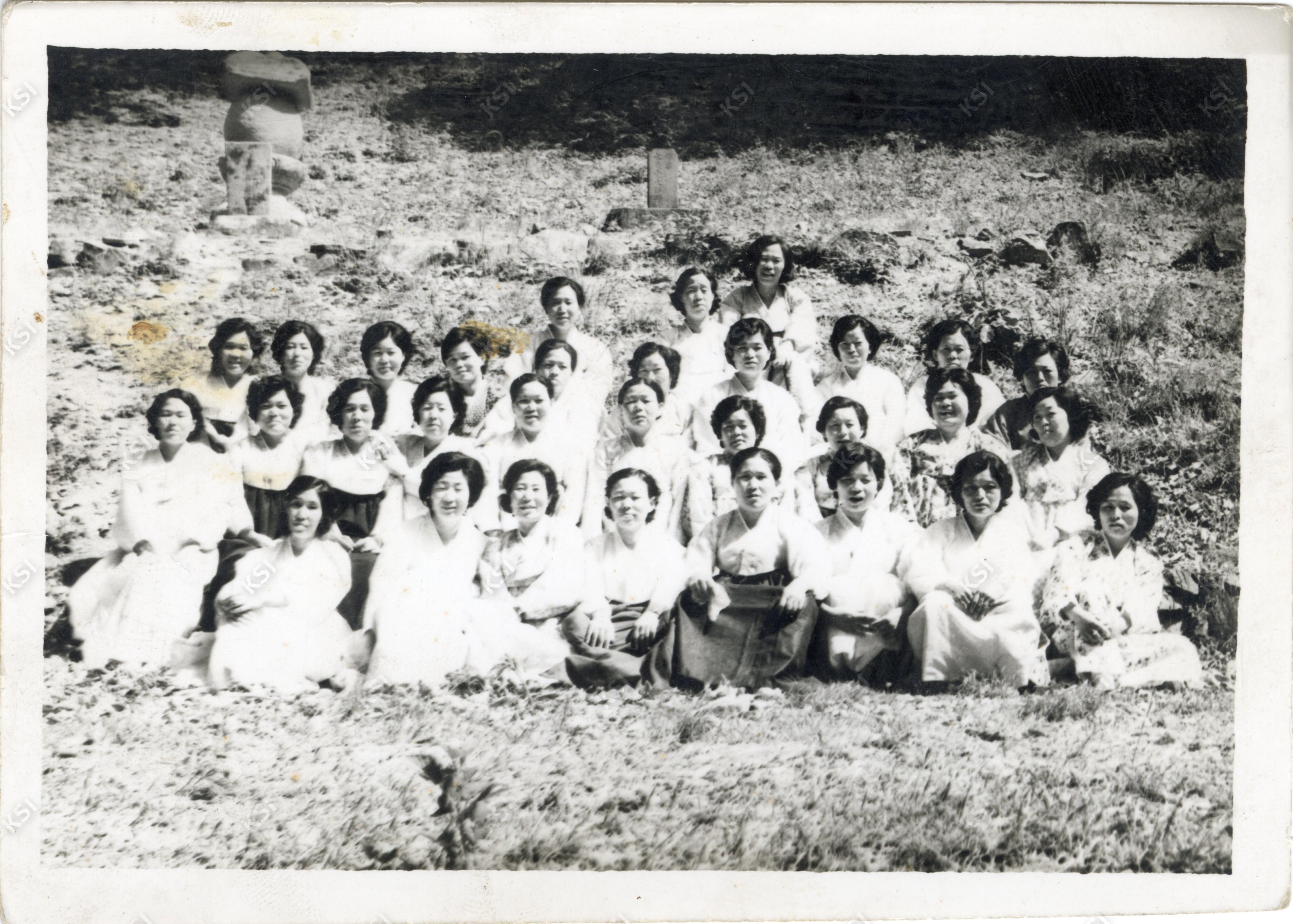 1970년대 소백산 야유회