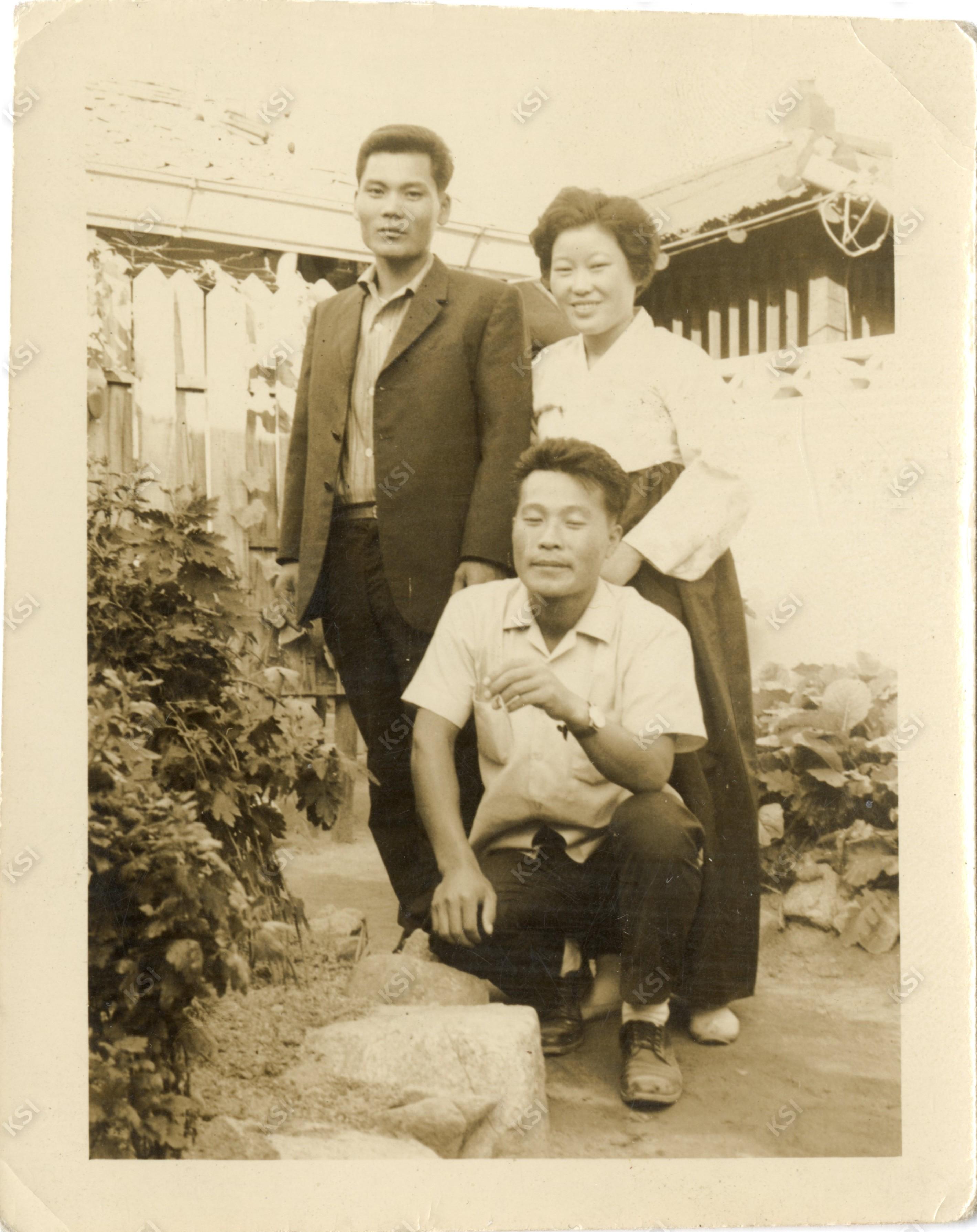 1970년대 신세동 신혼집에서
