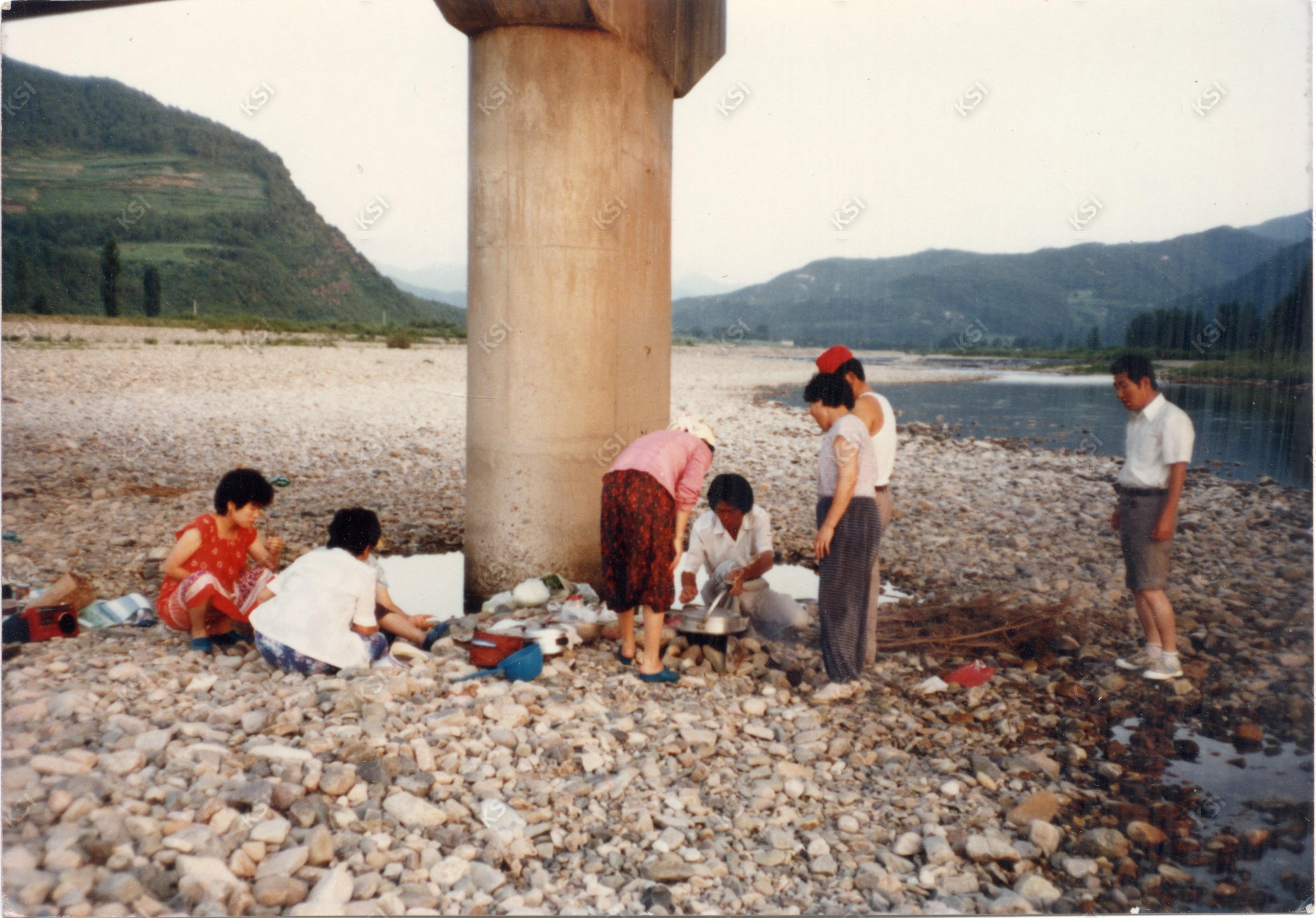 1980년대 길안 야유회