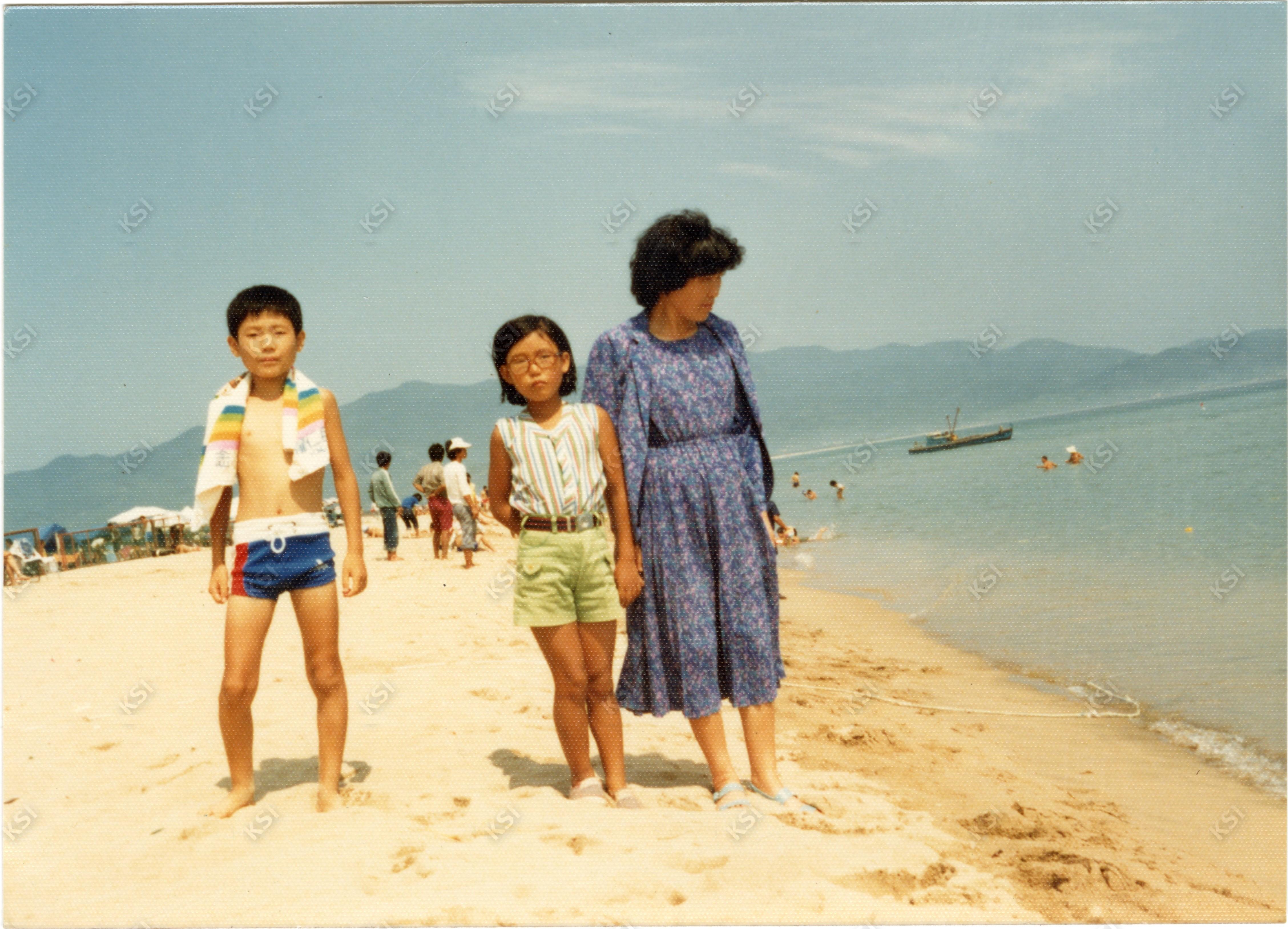 1980년대 영덕 대진해수욕장