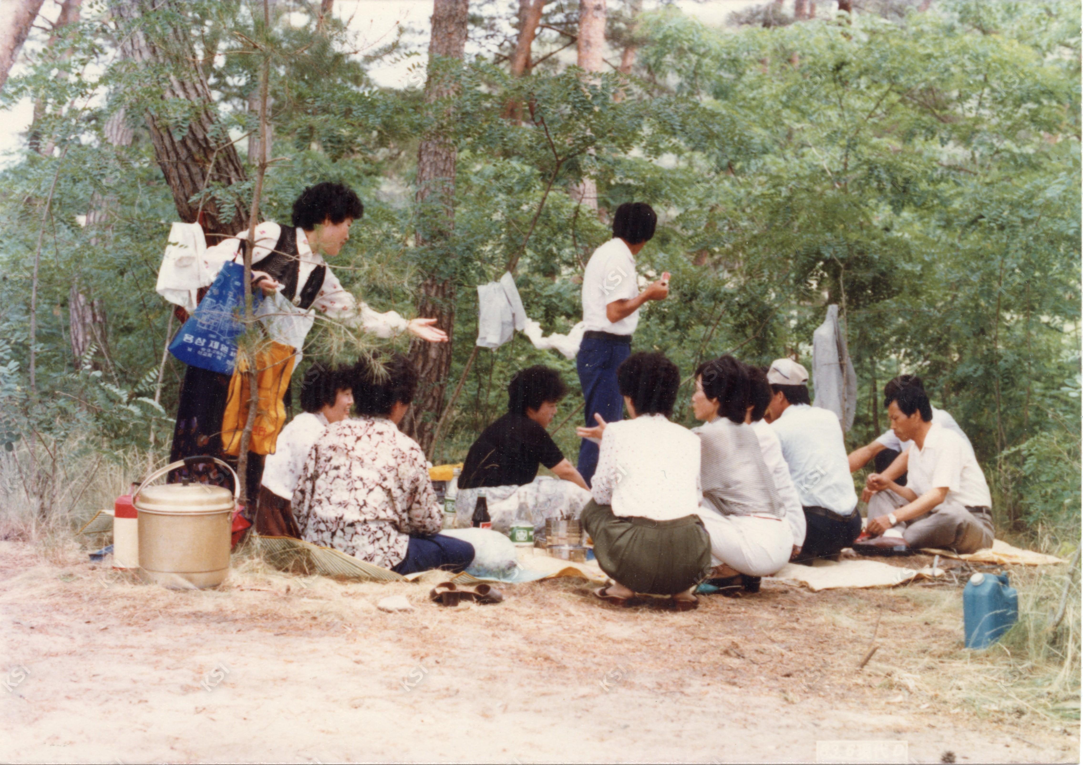 1980년대 천전 야유회