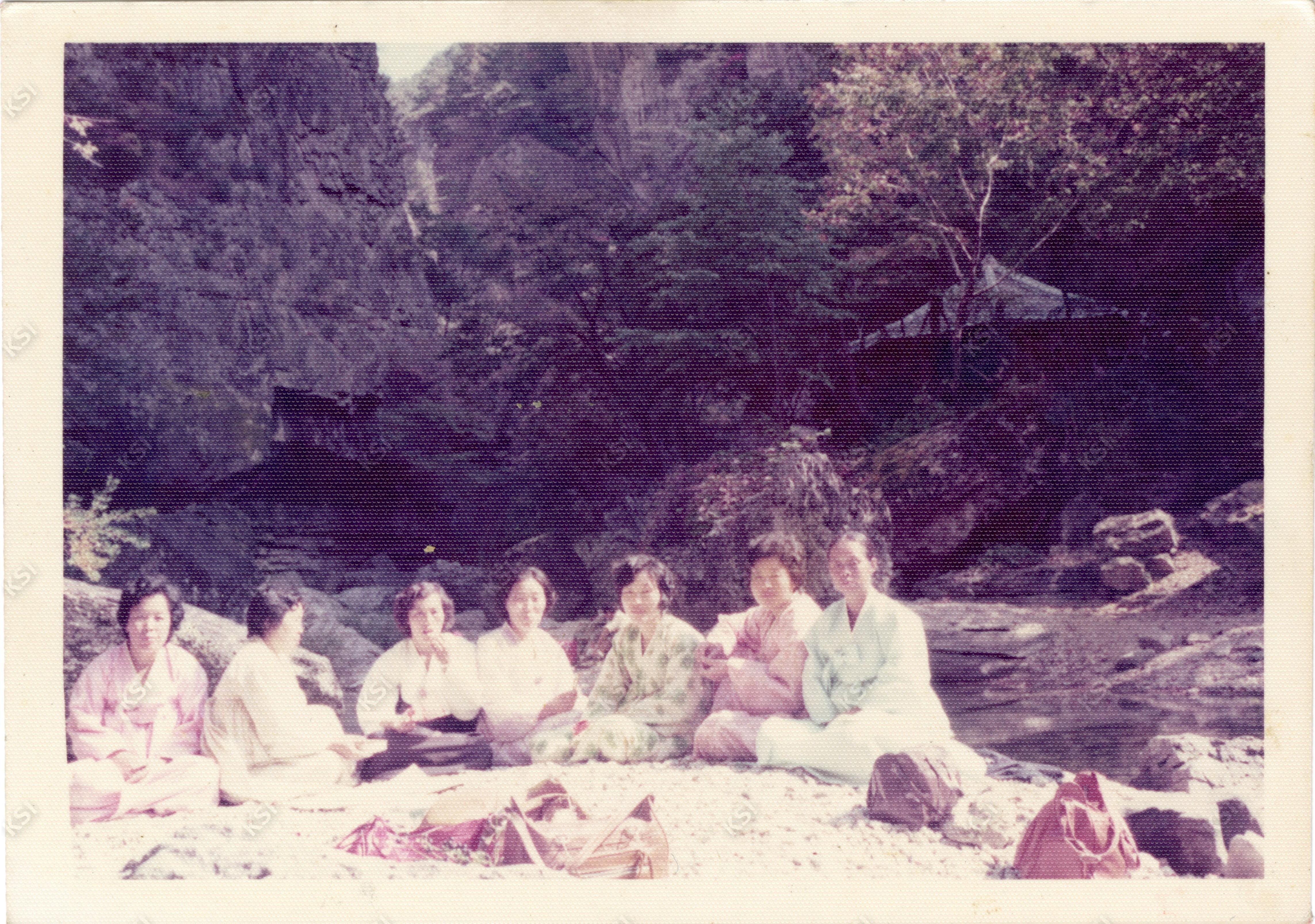 1980년대 청송 야유회