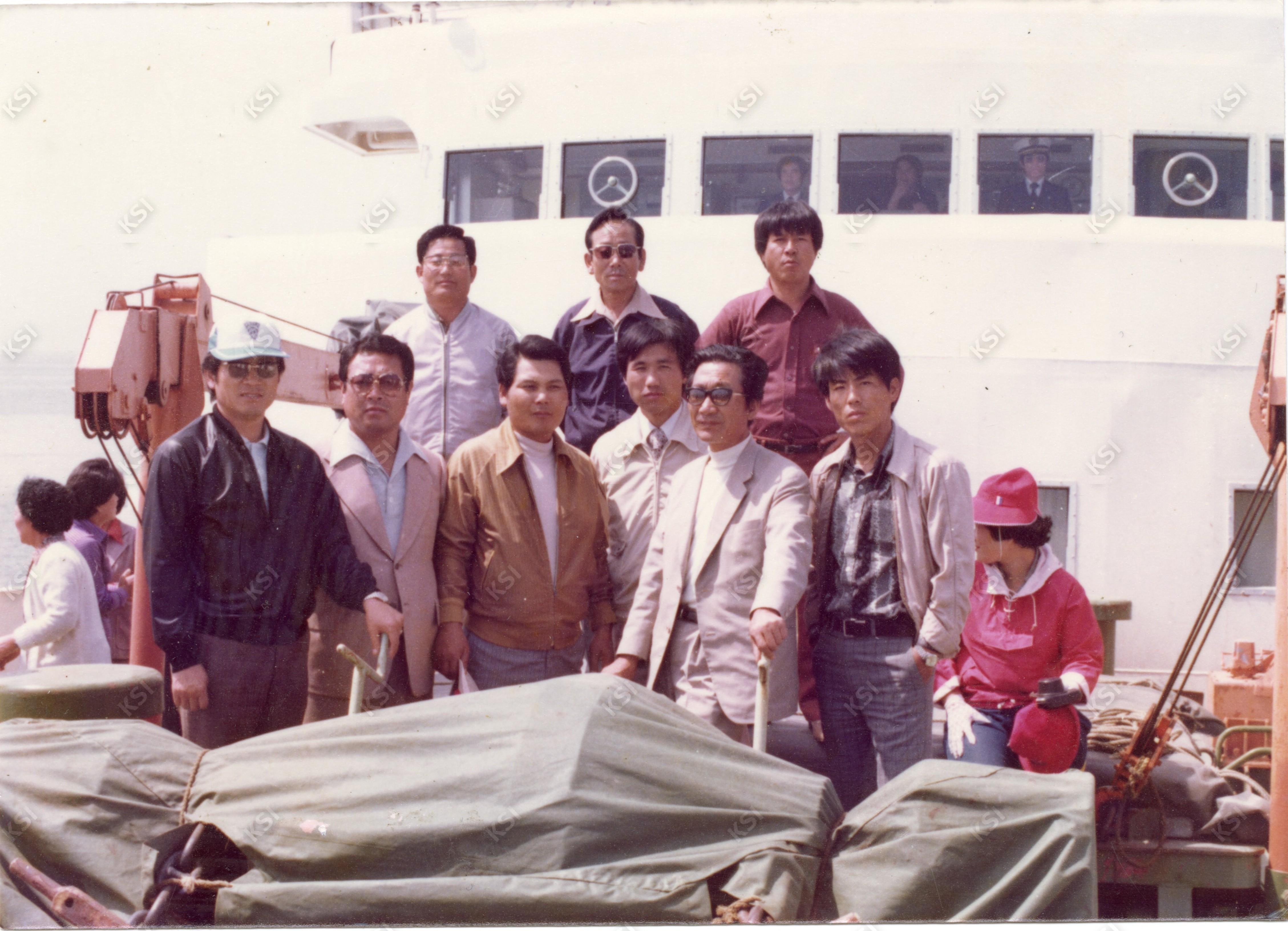 1980년대 엽연초 생산조합 총대 여행