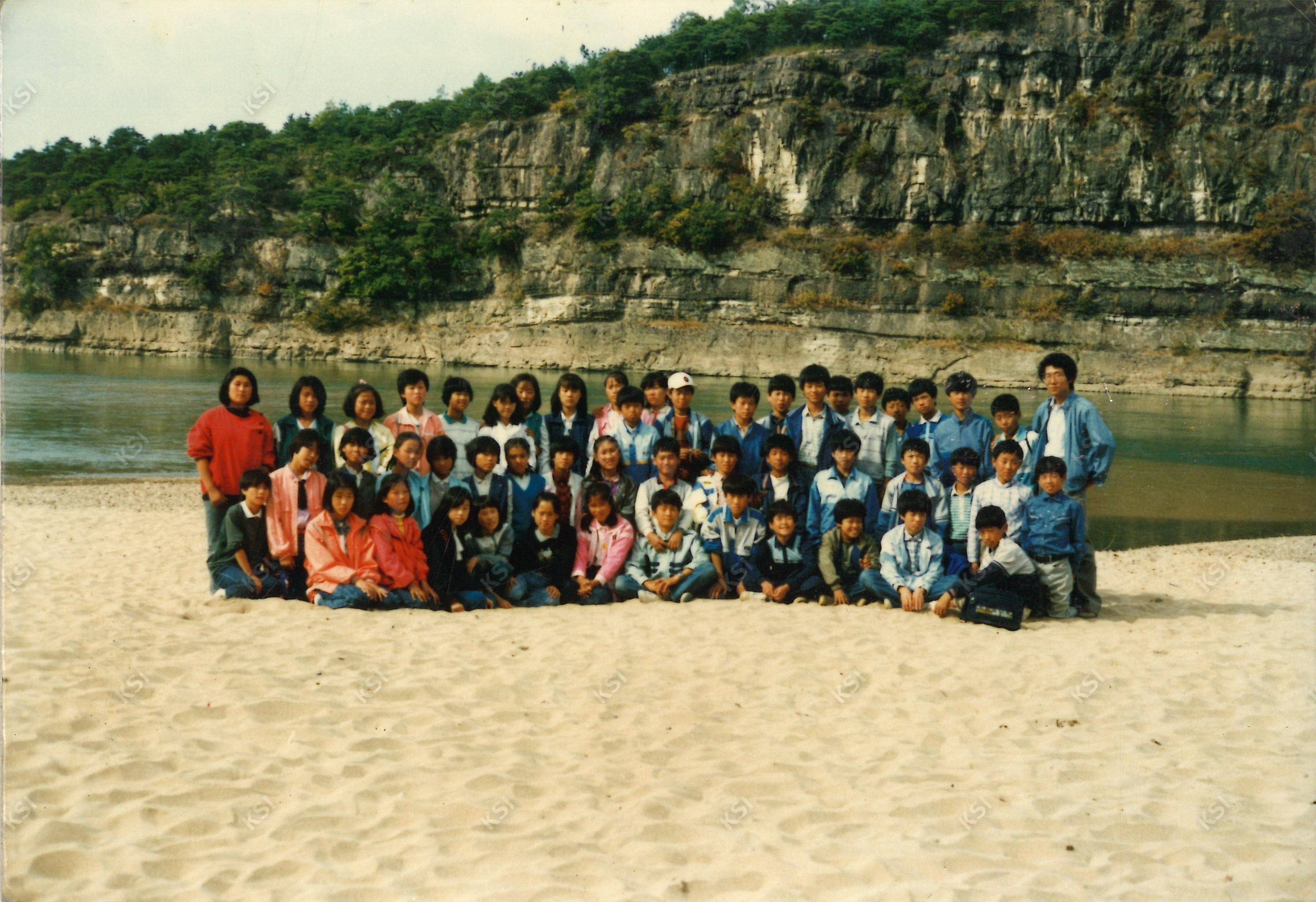 1980년대 하회마을 소풍