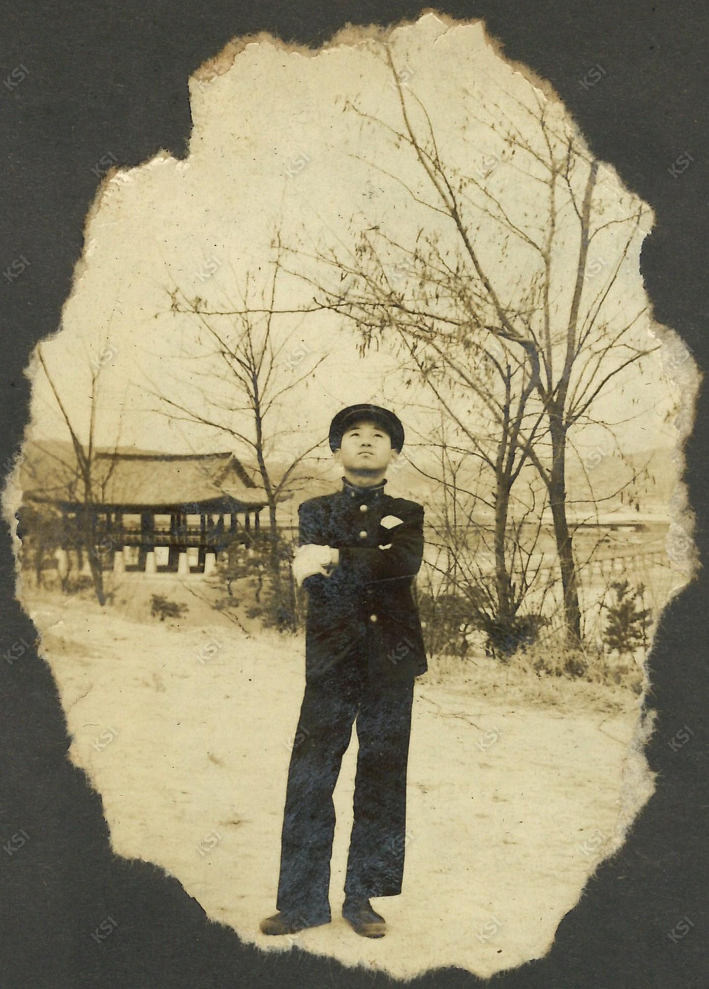 1969~1971년경 영호루를 배경으로