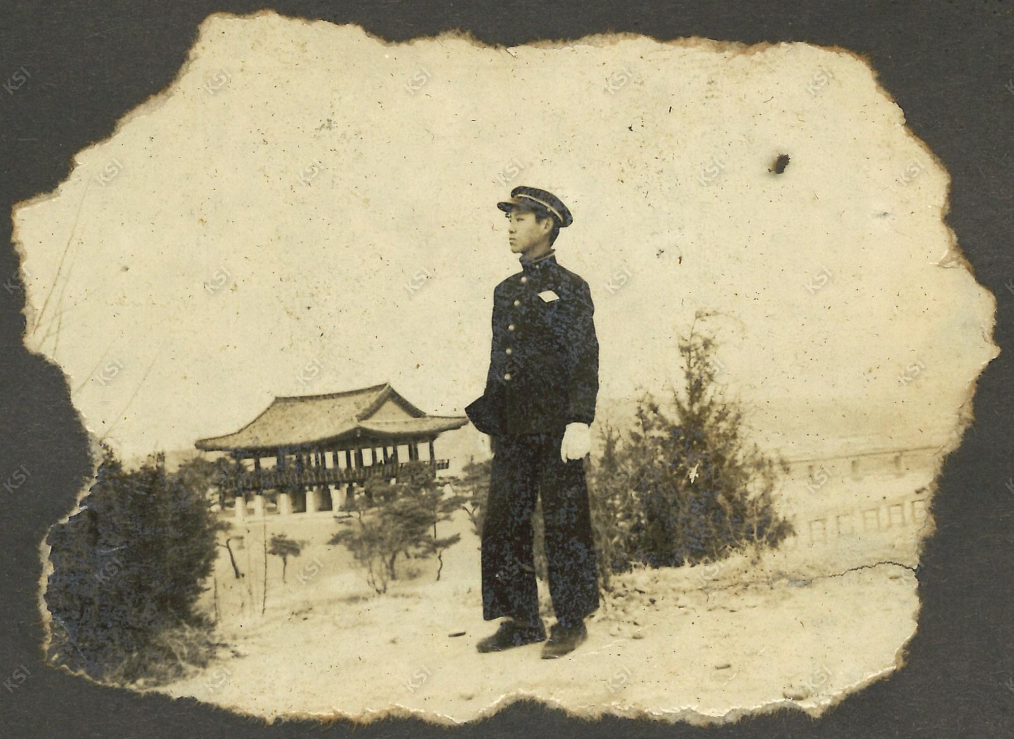 1969~1971년경 영호루를 배경으로