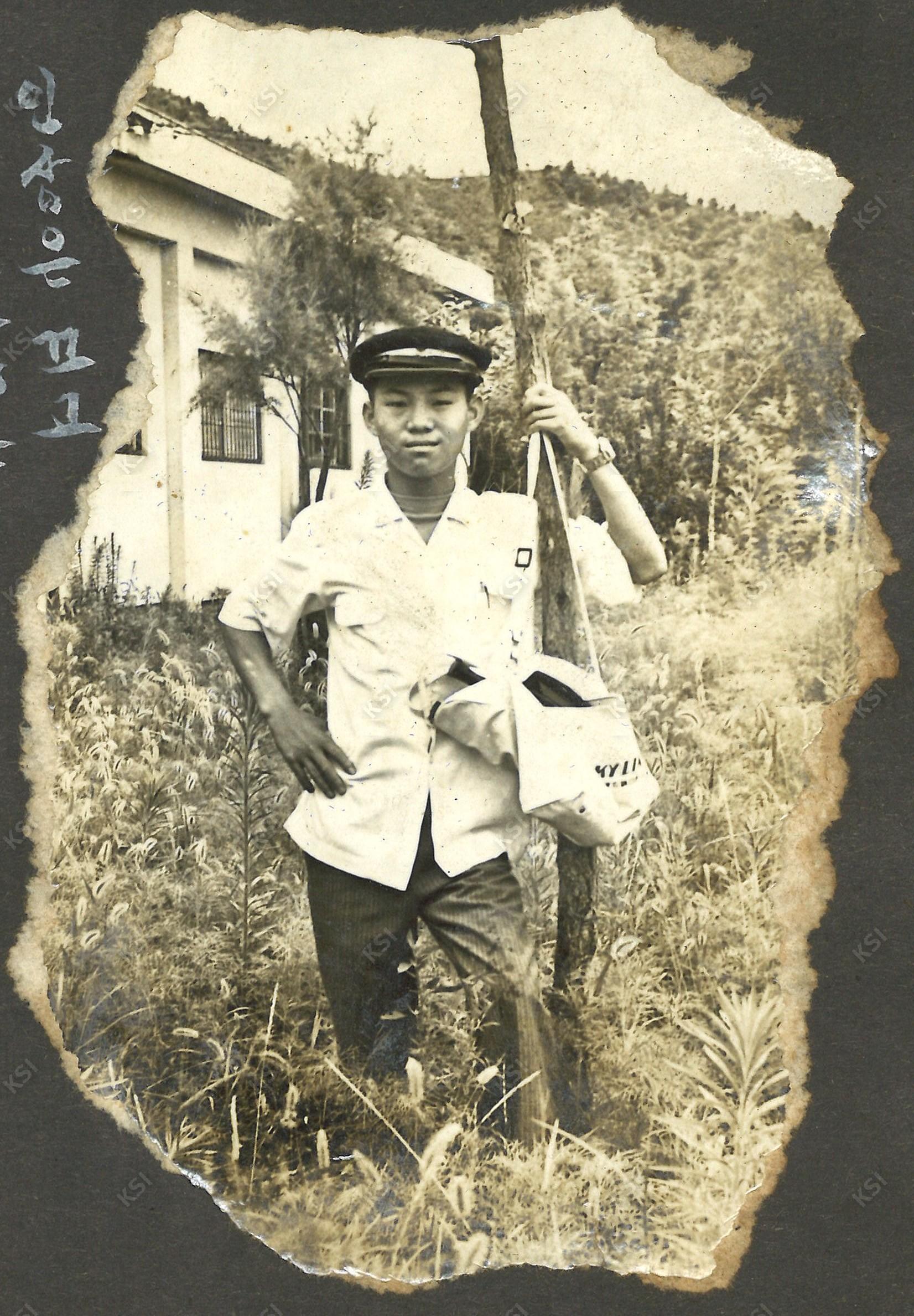 1969~1971년경 안동고등학교 실습지에서