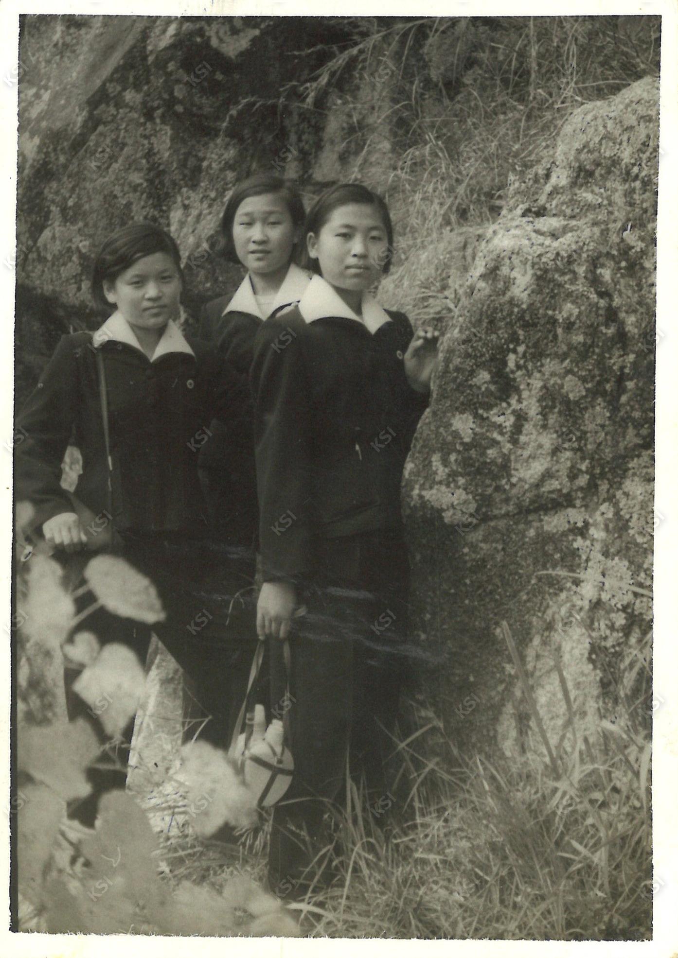 1950년대 후반 암산보트장에서