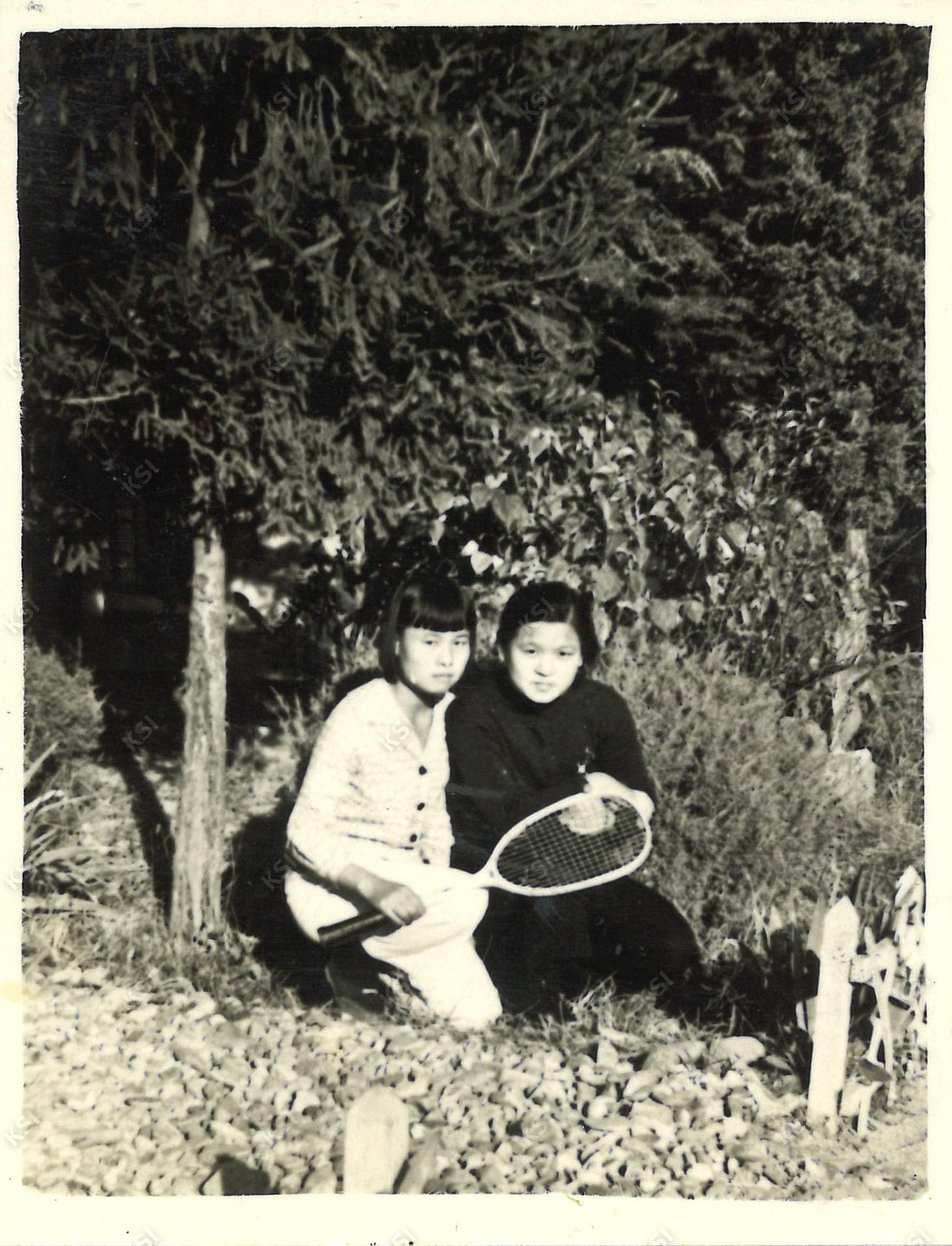 1950년대 후반 안동여고 정구부(테니스부)