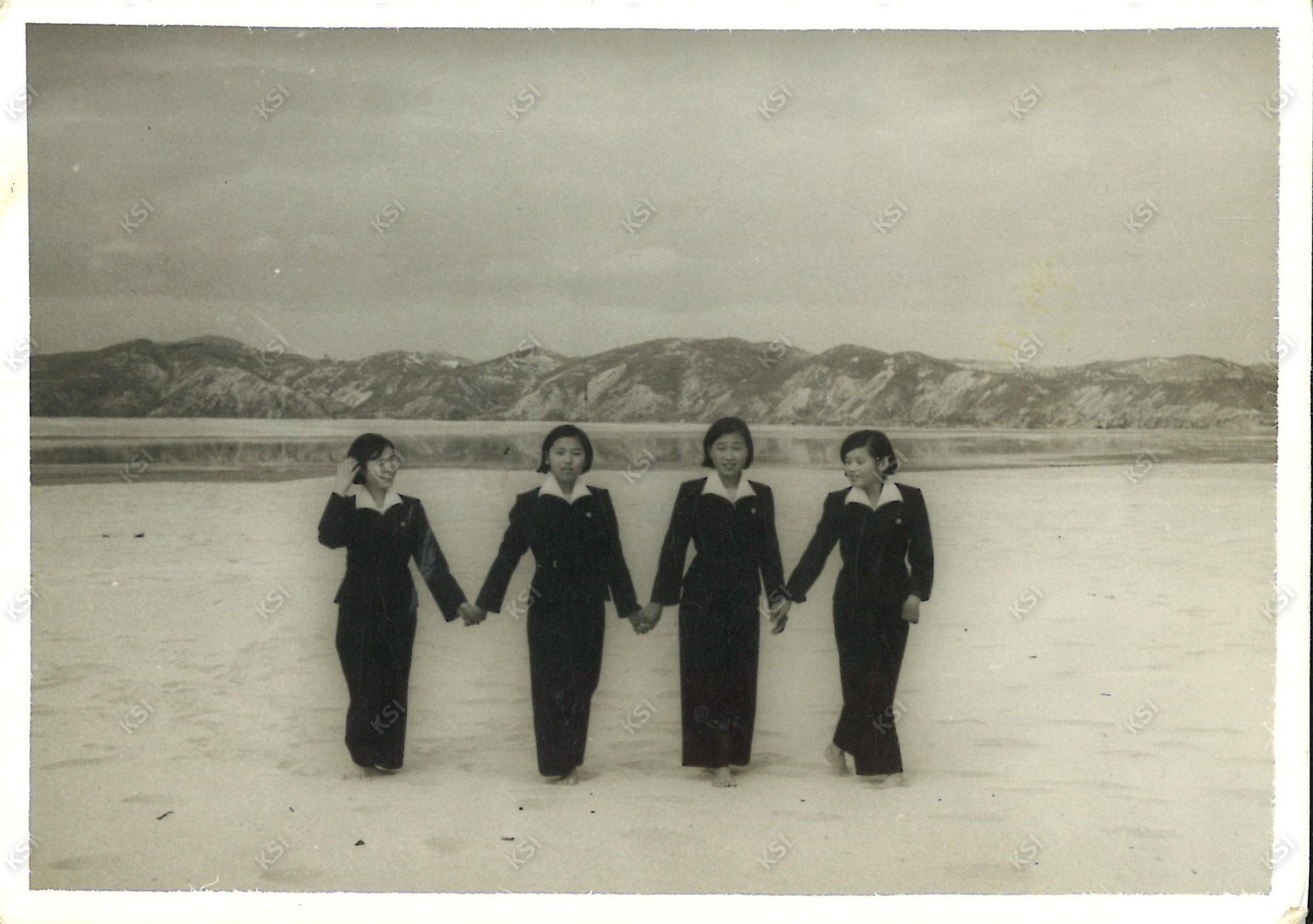 1950년대 후반 진모래에서