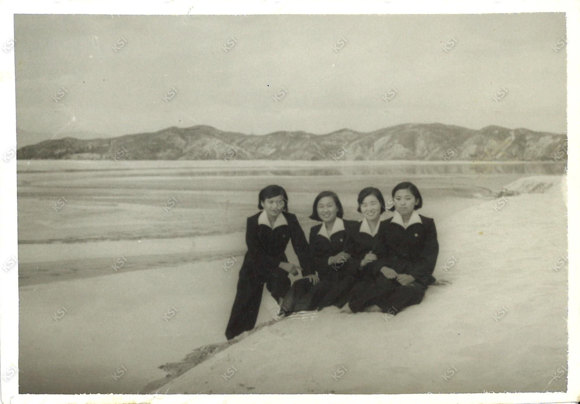 1950년대 후반 진모래에서
