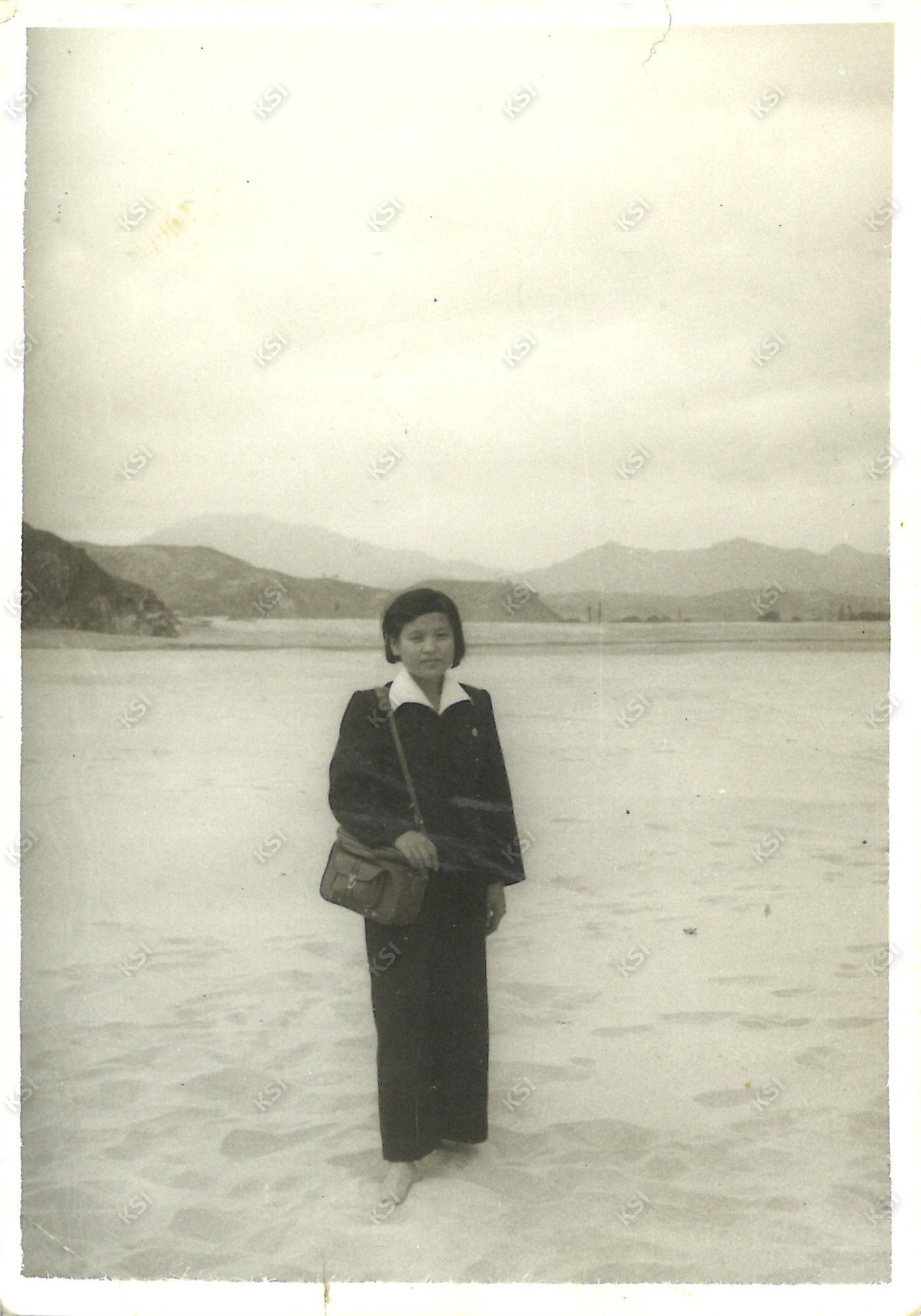 1950년대 후반 진모래에서